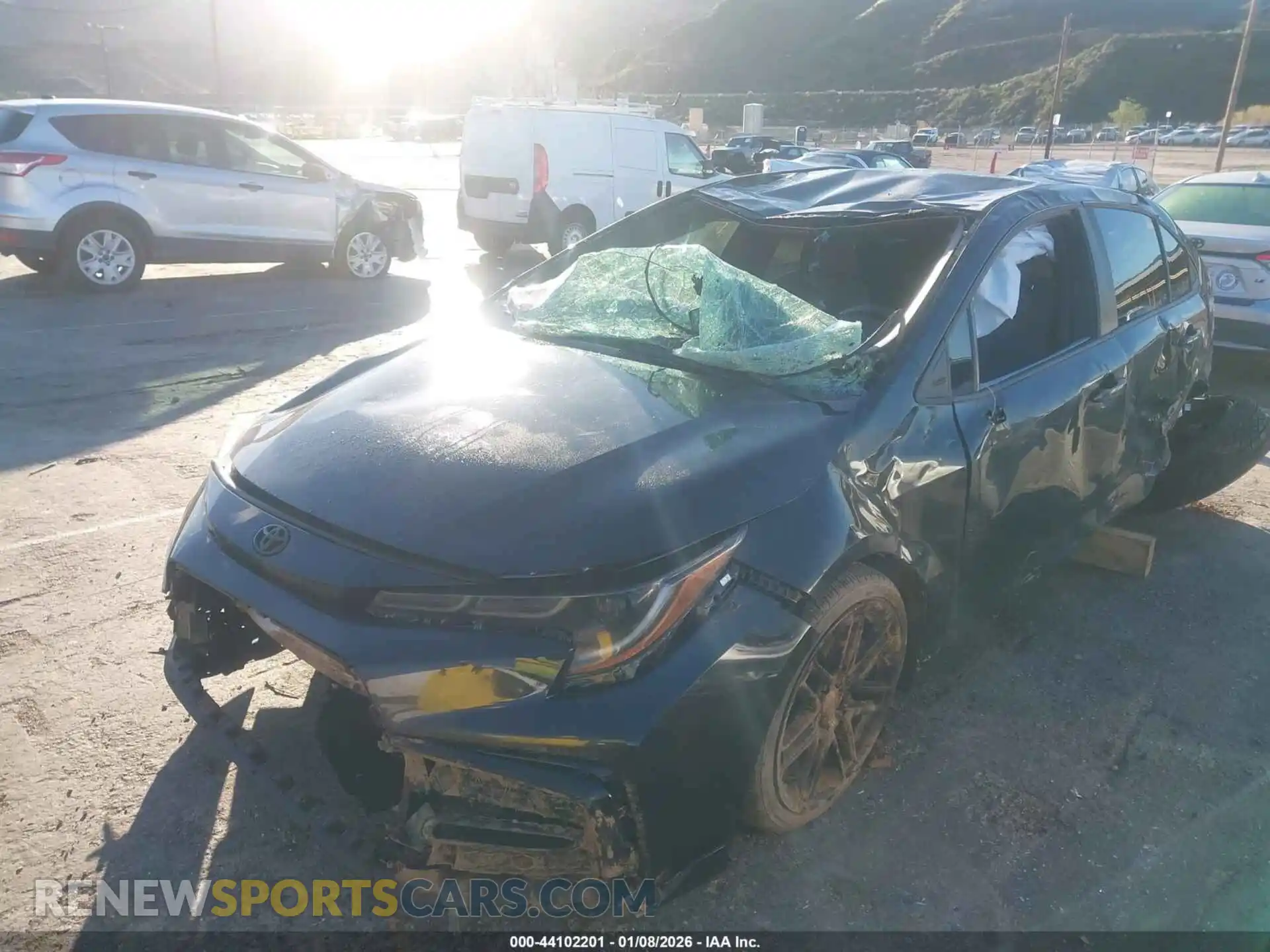 2 Photograph of a damaged car 5YFS4MCE0MP096073 TOYOTA COROLLA 2021