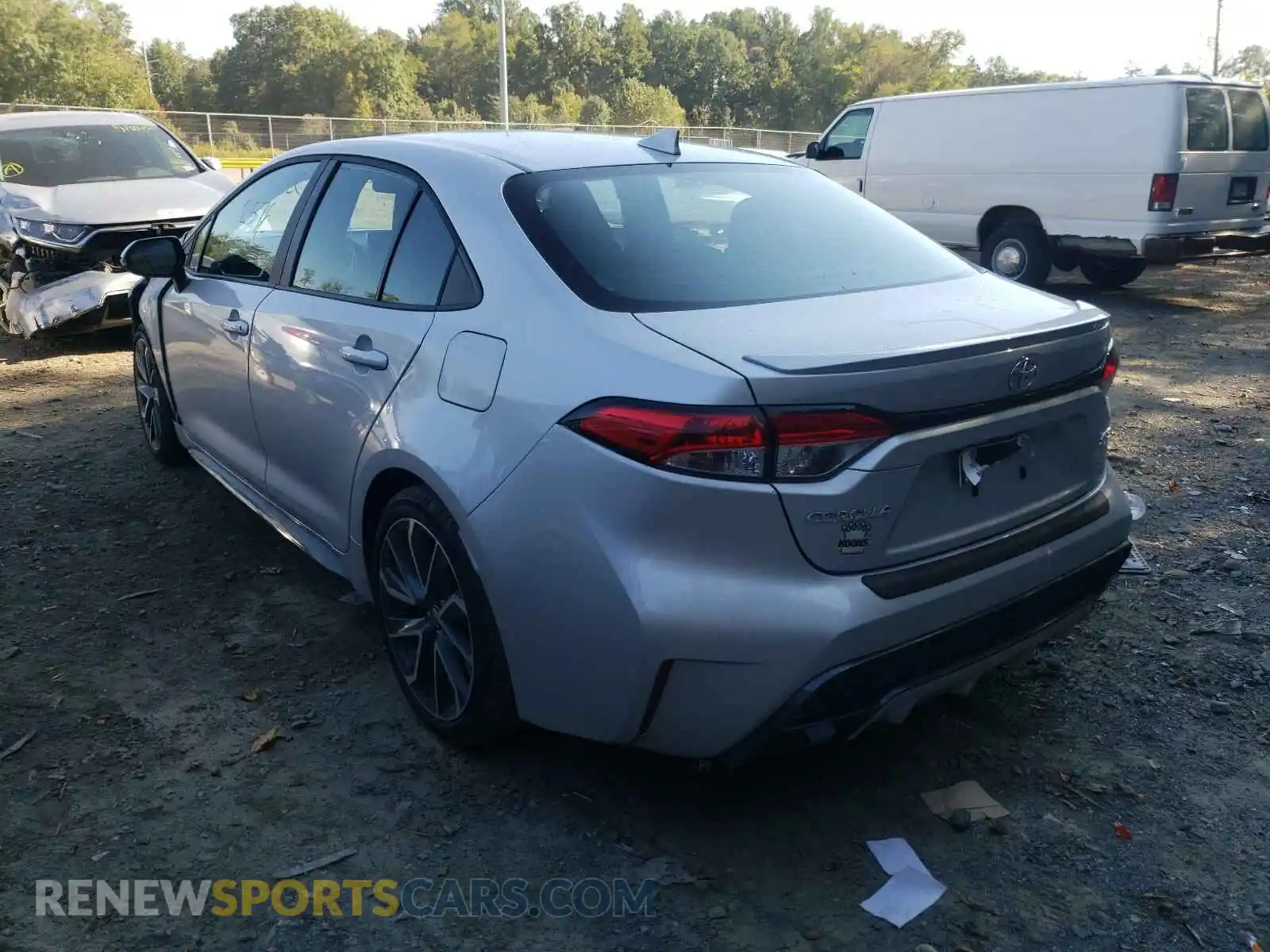 3 Photograph of a damaged car 5YFS4MCE1MP060618 TOYOTA COROLLA 2021