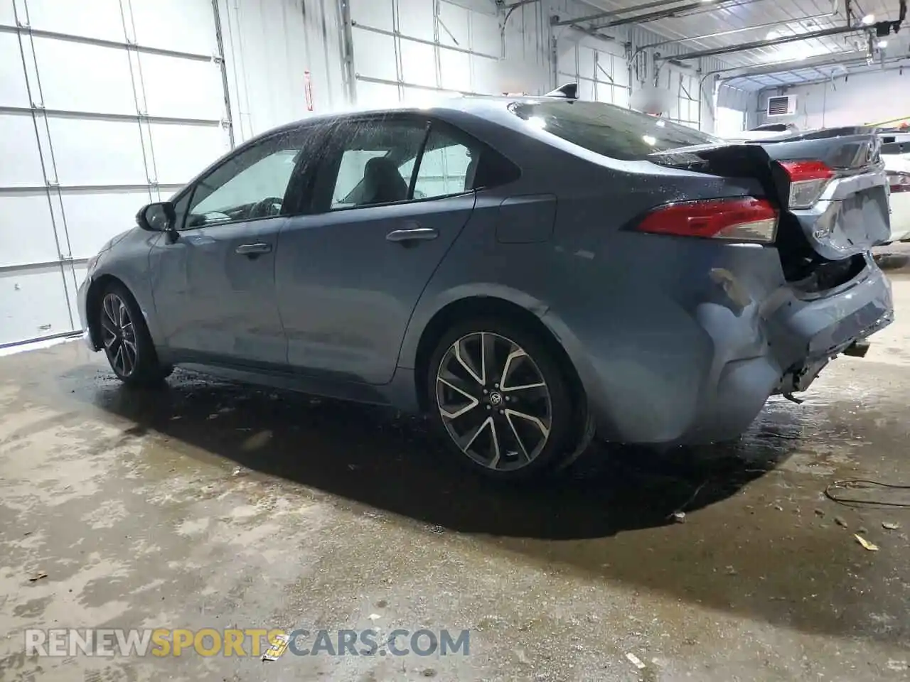 2 Photograph of a damaged car 5YFS4MCE1MP061011 TOYOTA COROLLA 2021