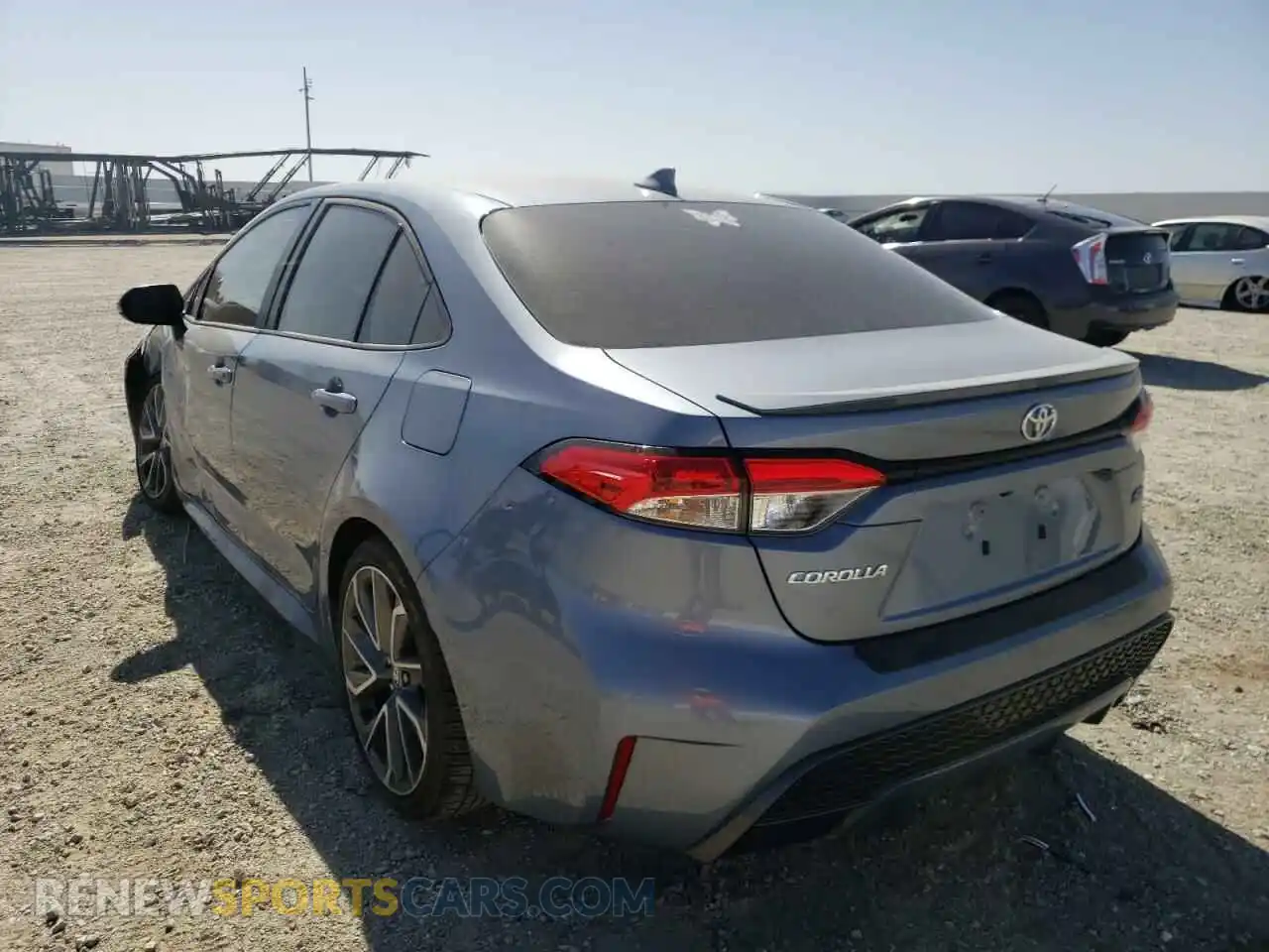 3 Photograph of a damaged car 5YFS4MCE1MP061378 TOYOTA COROLLA 2021