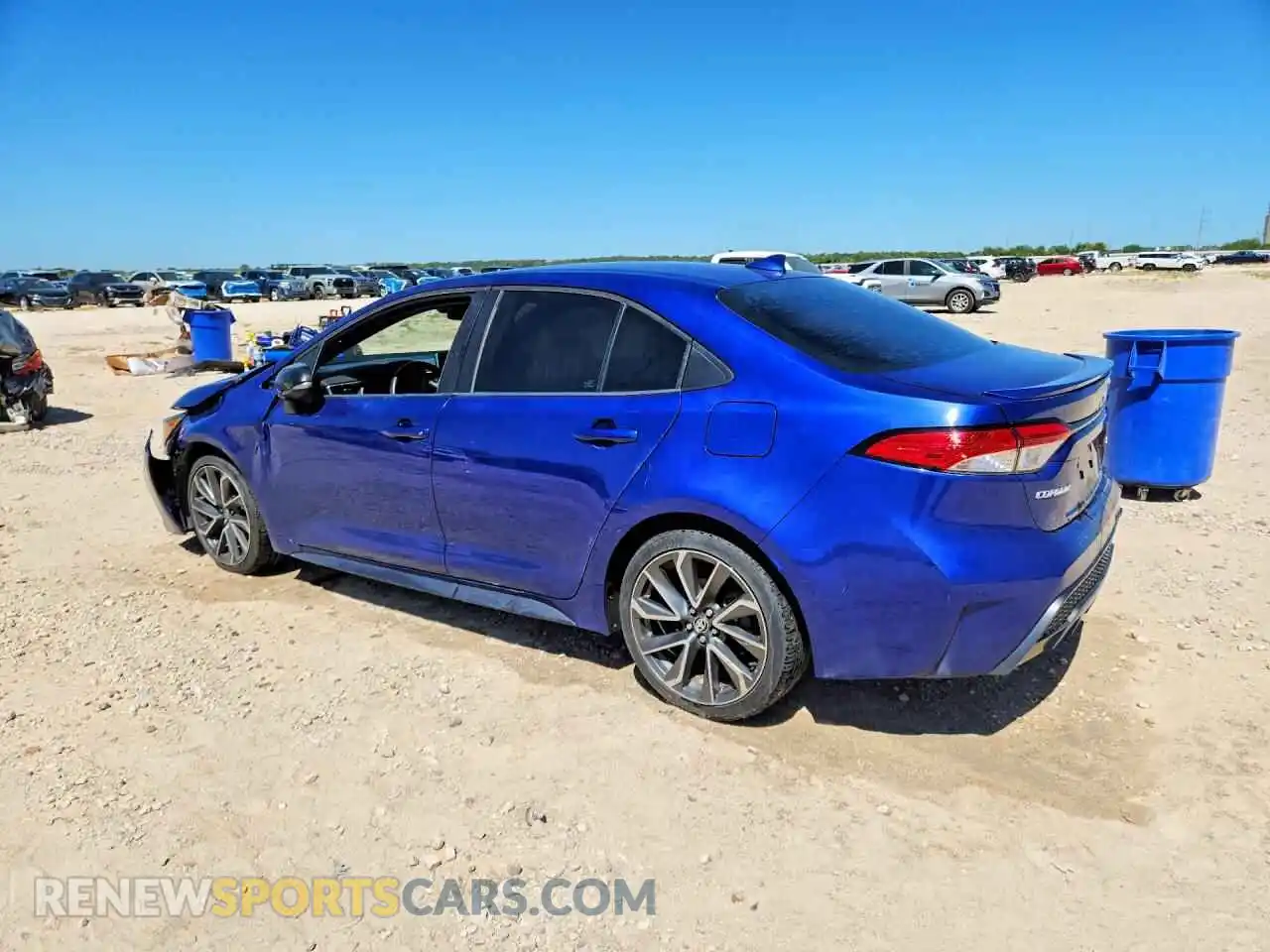 2 Photograph of a damaged car 5YFS4MCE1MP064300 TOYOTA COROLLA 2021
