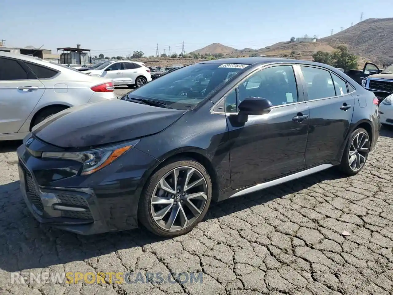 1 Photograph of a damaged car 5YFS4MCE1MP064796 TOYOTA COROLLA 2021