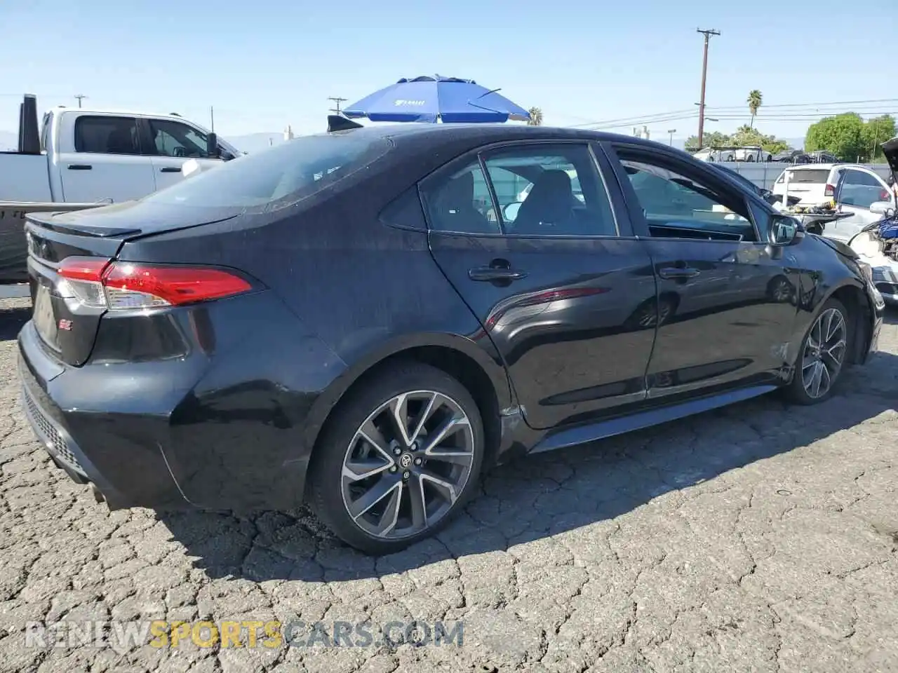 3 Photograph of a damaged car 5YFS4MCE1MP064796 TOYOTA COROLLA 2021