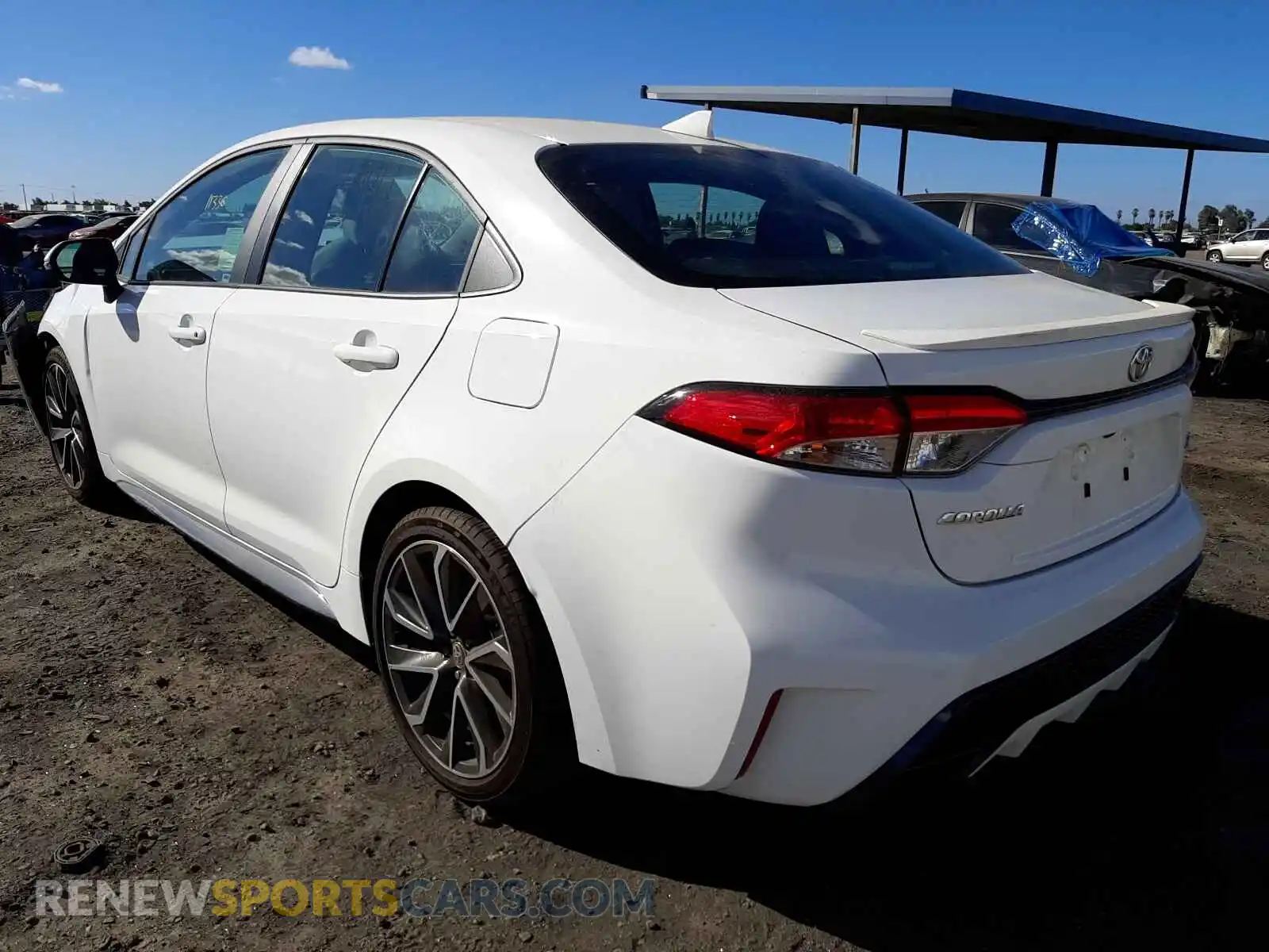 3 Photograph of a damaged car 5YFS4MCE1MP065821 TOYOTA COROLLA 2021