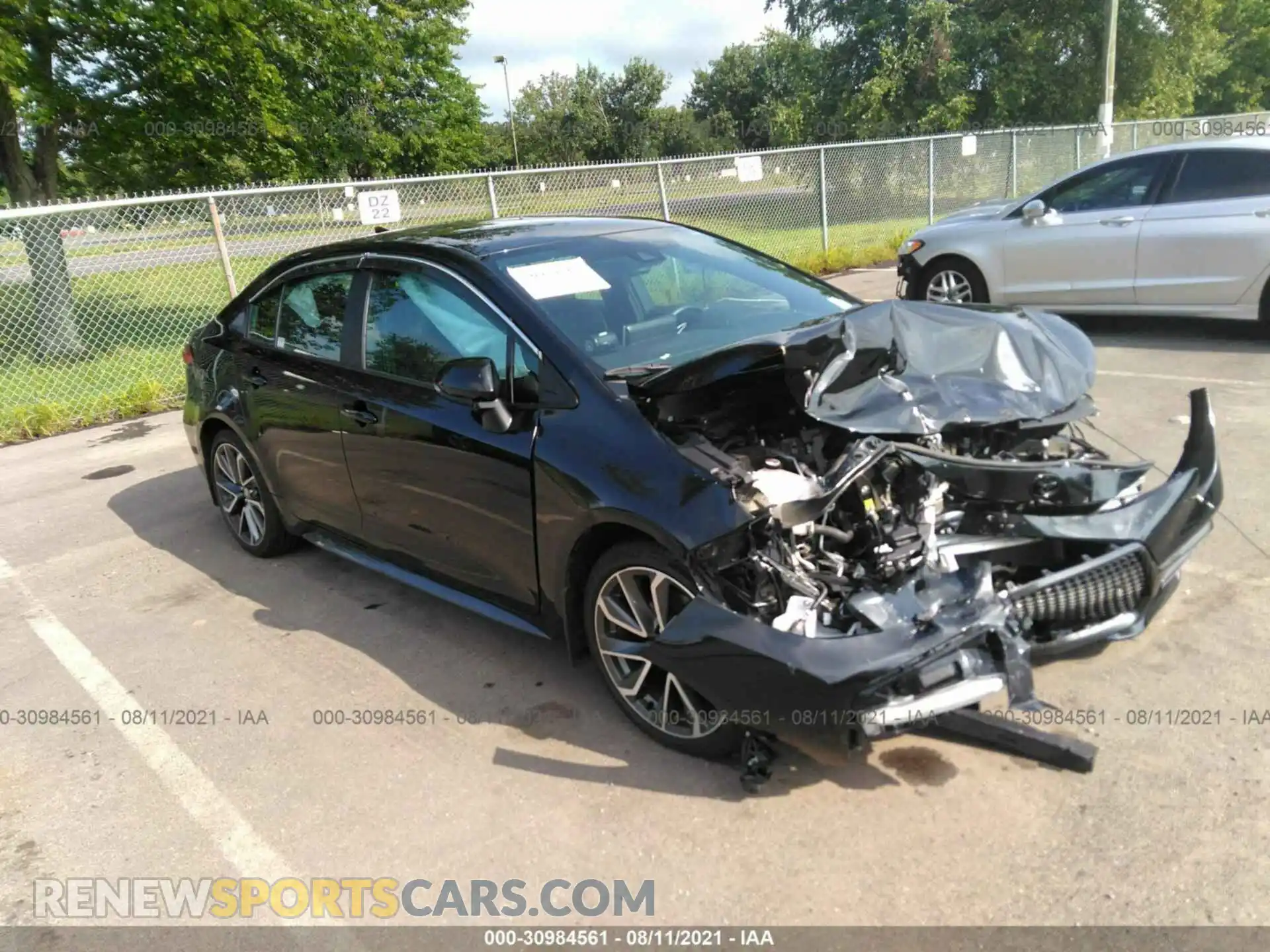 1 Photograph of a damaged car 5YFS4MCE1MP065835 TOYOTA COROLLA 2021