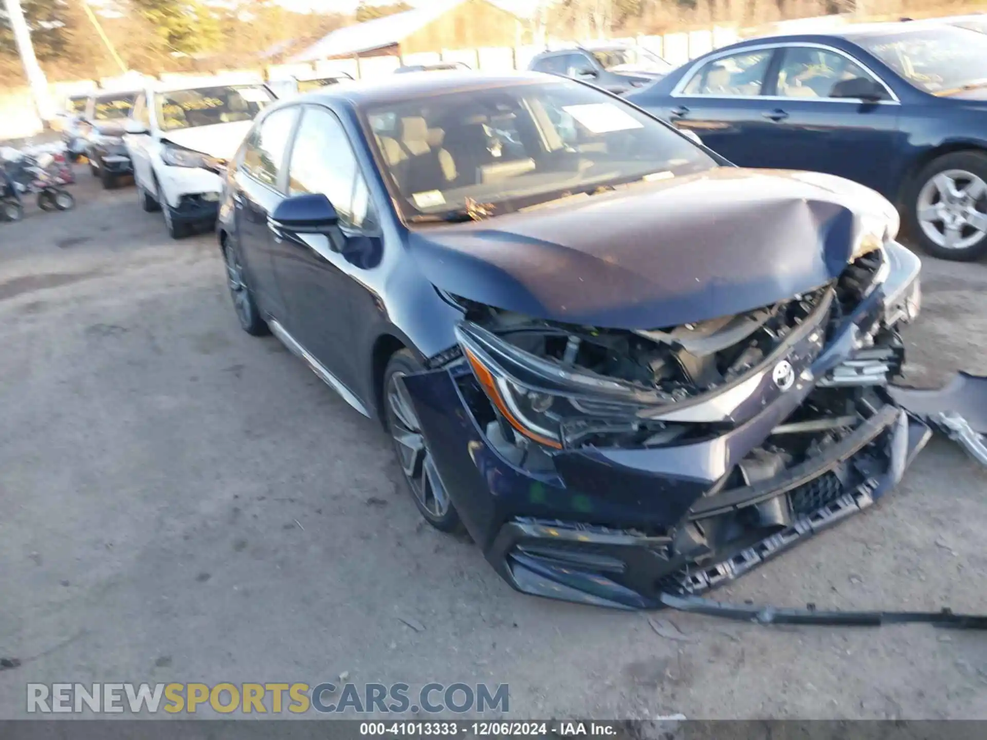 1 Photograph of a damaged car 5YFS4MCE1MP067231 TOYOTA COROLLA 2021