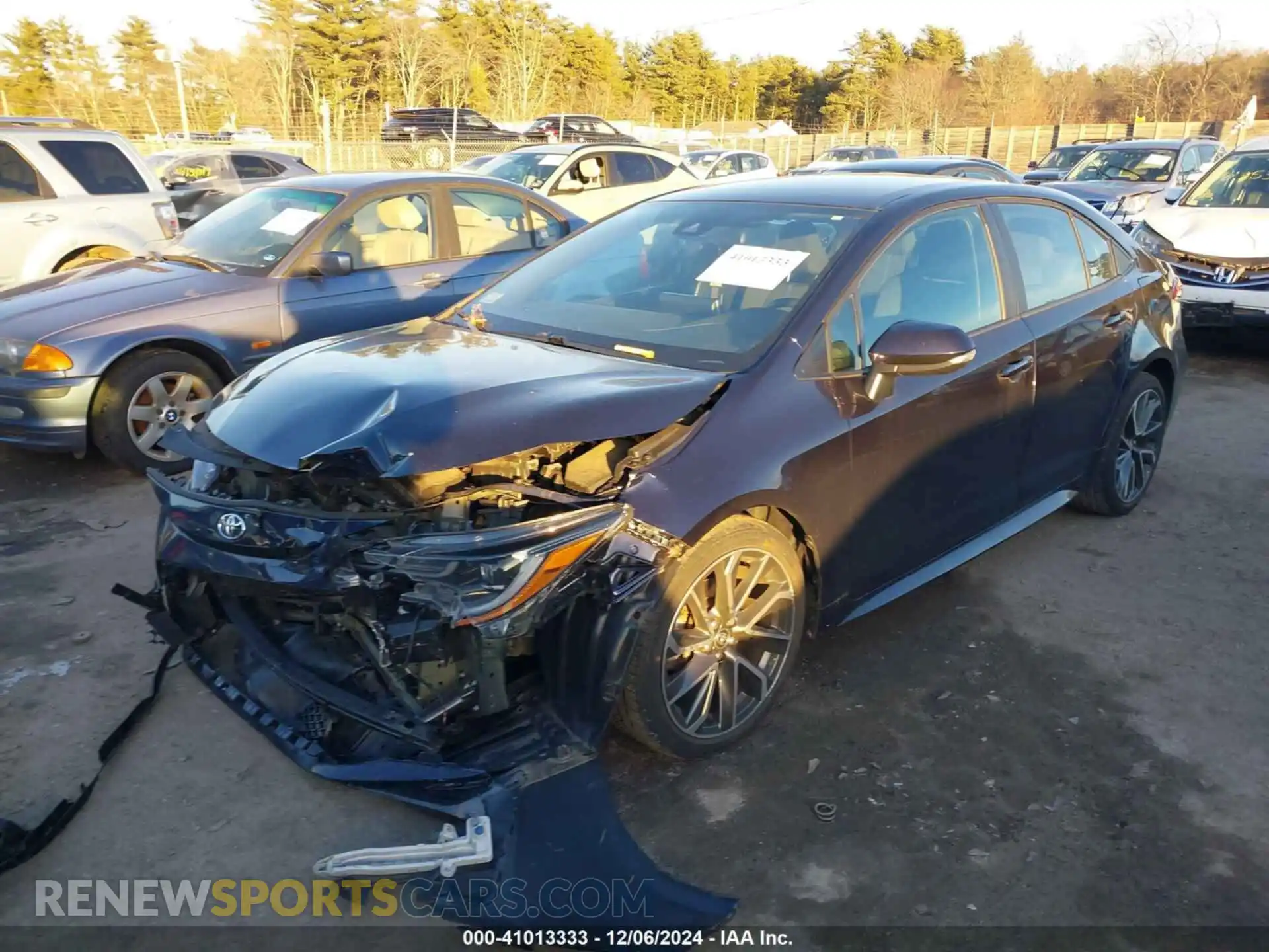2 Photograph of a damaged car 5YFS4MCE1MP067231 TOYOTA COROLLA 2021