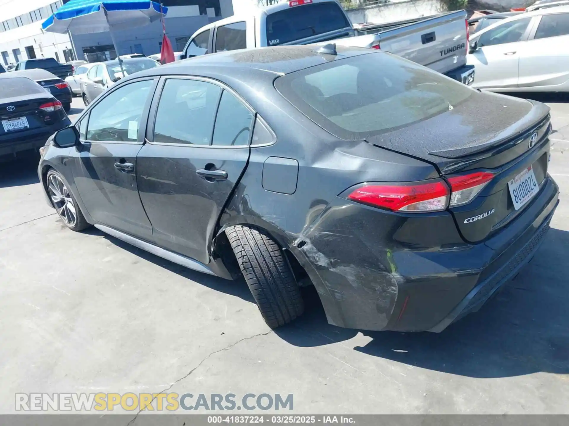 3 Фотография поврежденного автомобиля 5YFS4MCE1MP069917 TOYOTA COROLLA 2021