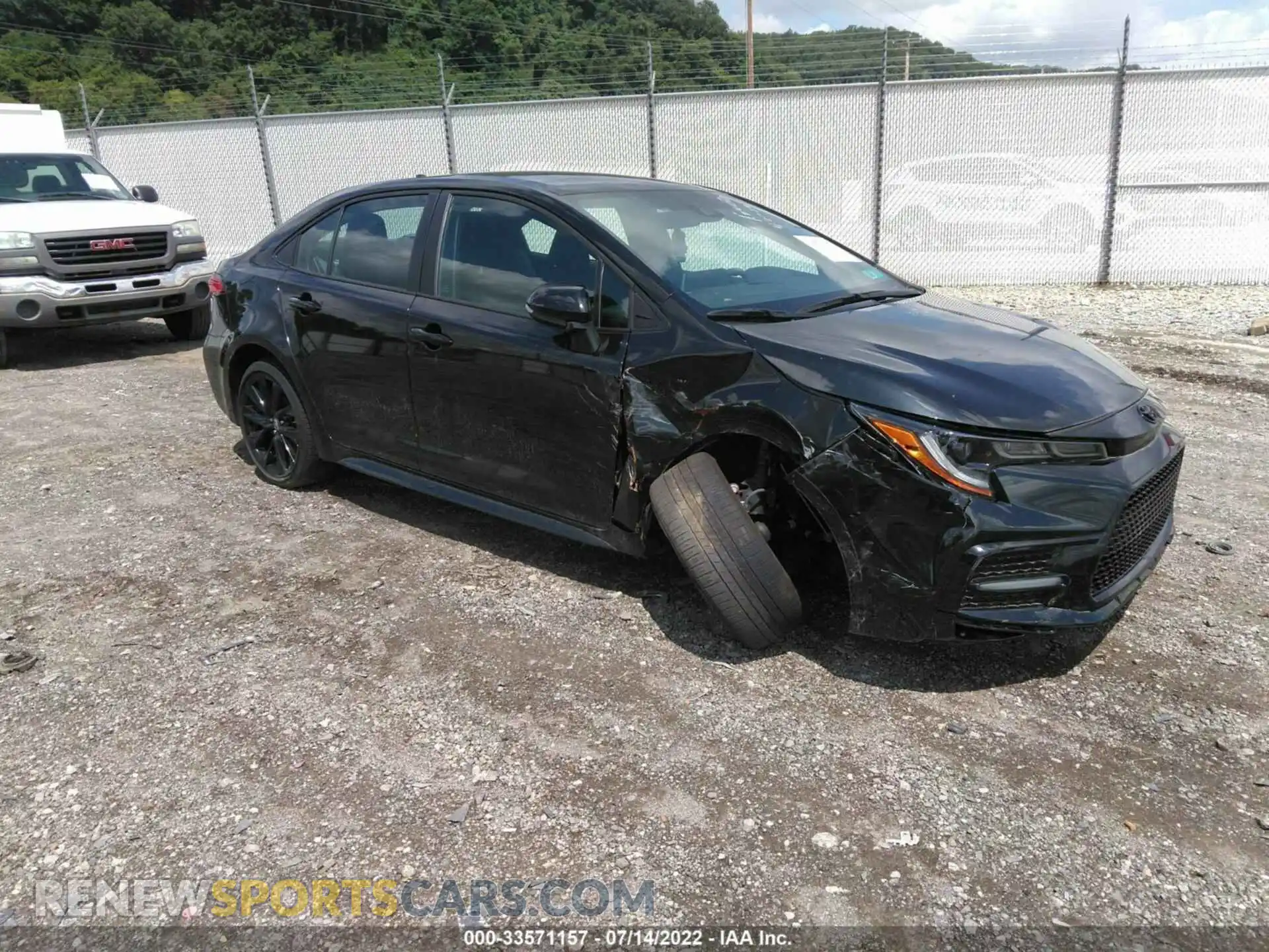 1 fotografías del automóvil dañado 5YFS4MCE1MP075507 TOYOTA COROLLA 2021
