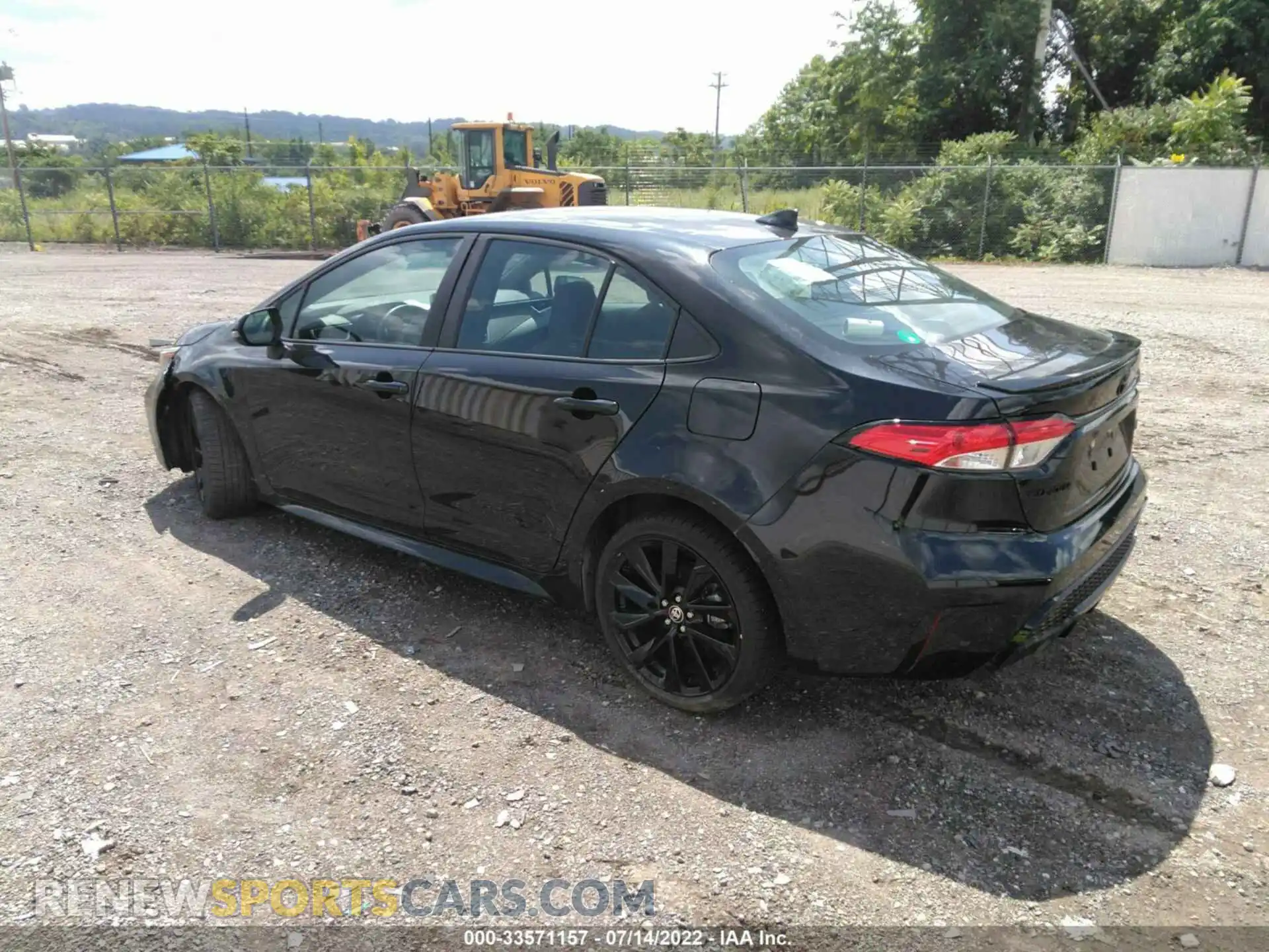 3 fotografías del automóvil dañado 5YFS4MCE1MP075507 TOYOTA COROLLA 2021