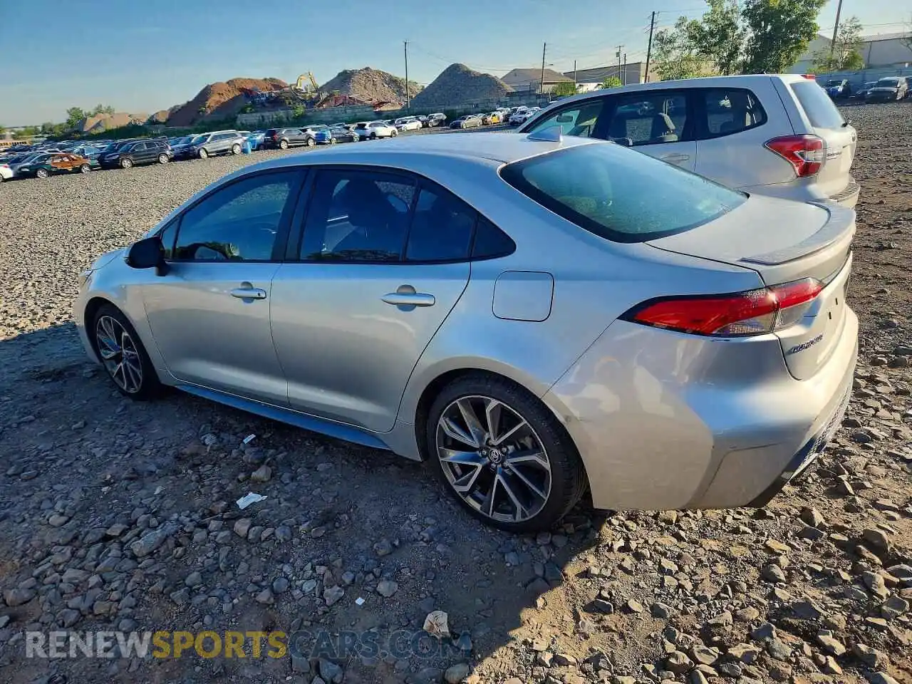 2 Photograph of a damaged car 5YFS4MCE1MP076513 TOYOTA COROLLA 2021