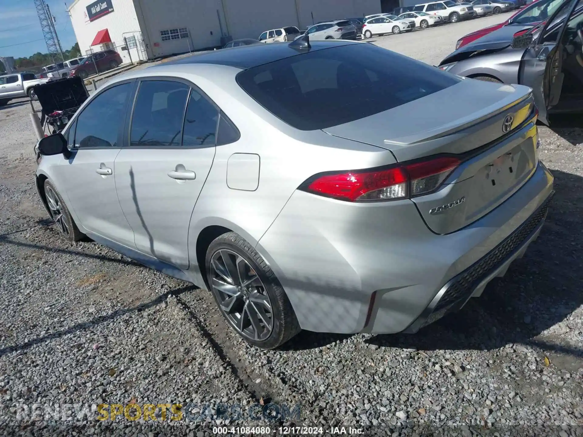 3 Photograph of a damaged car 5YFS4MCE1MP077953 TOYOTA COROLLA 2021