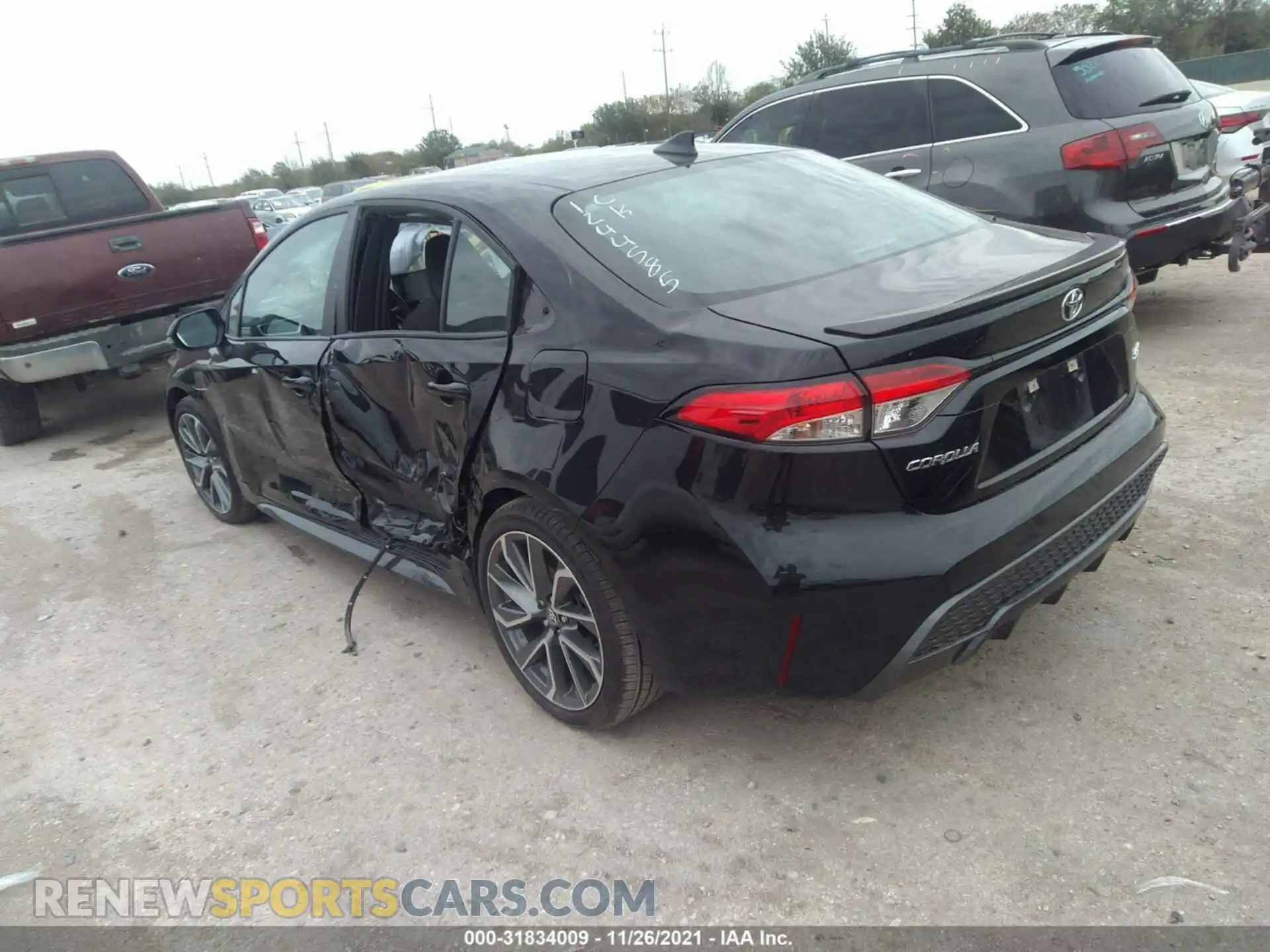 3 Photograph of a damaged car 5YFS4MCE1MP078388 TOYOTA COROLLA 2021