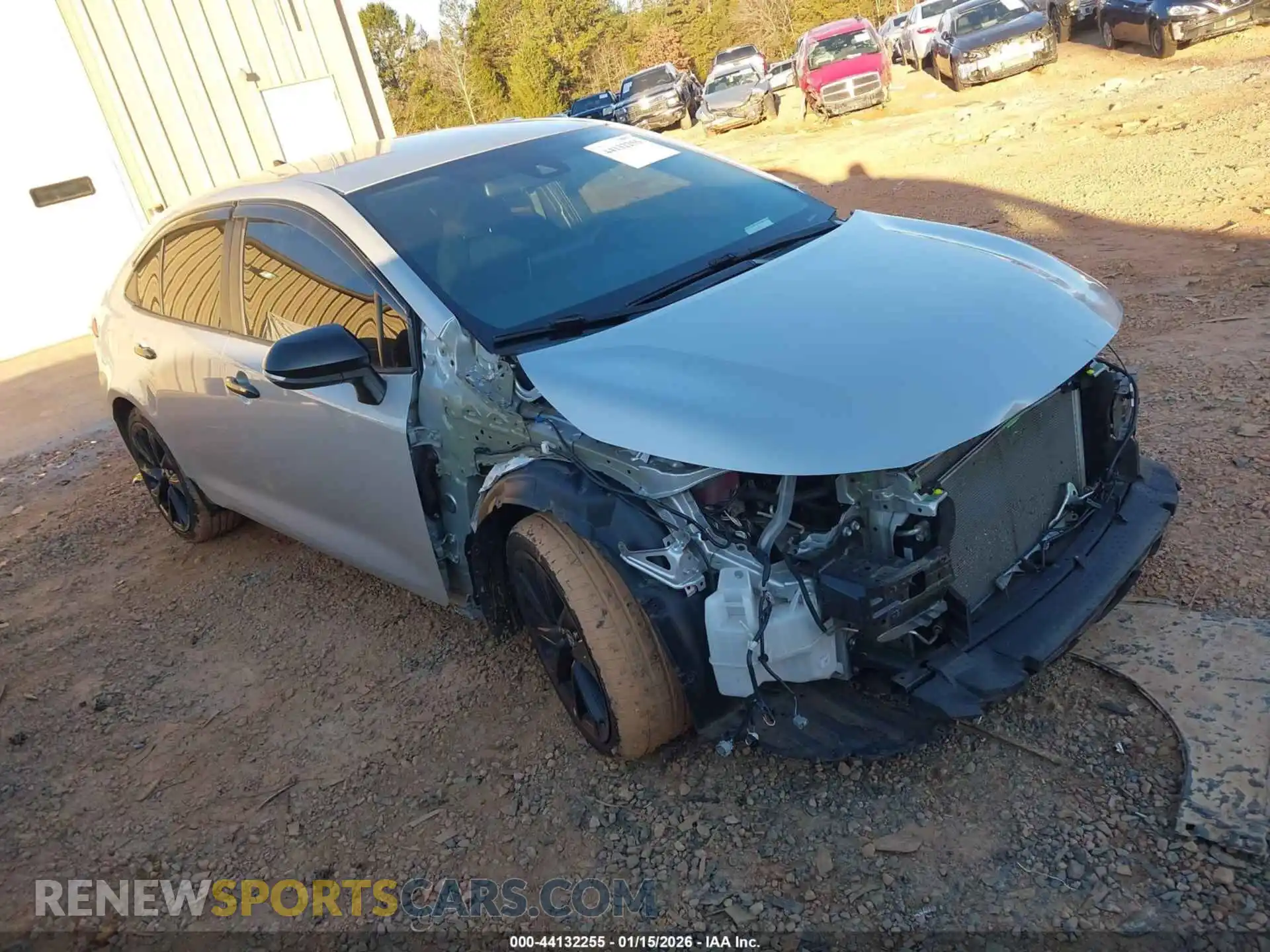 1 fotografías del automóvil dañado 5YFS4MCE1MP078696 TOYOTA COROLLA 2021