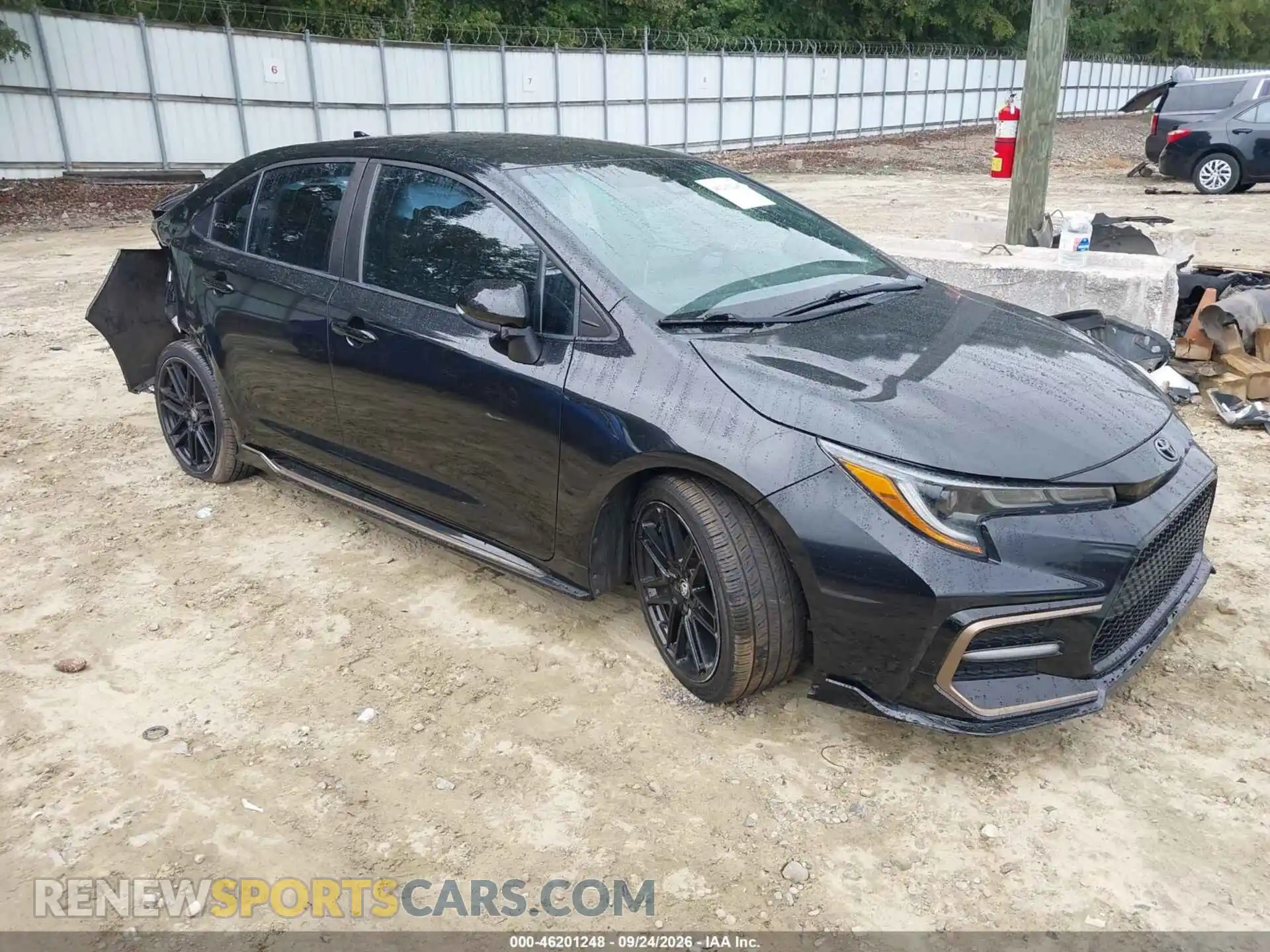 1 Photograph of a damaged car 5YFS4MCE1MP082926 TOYOTA COROLLA 2021