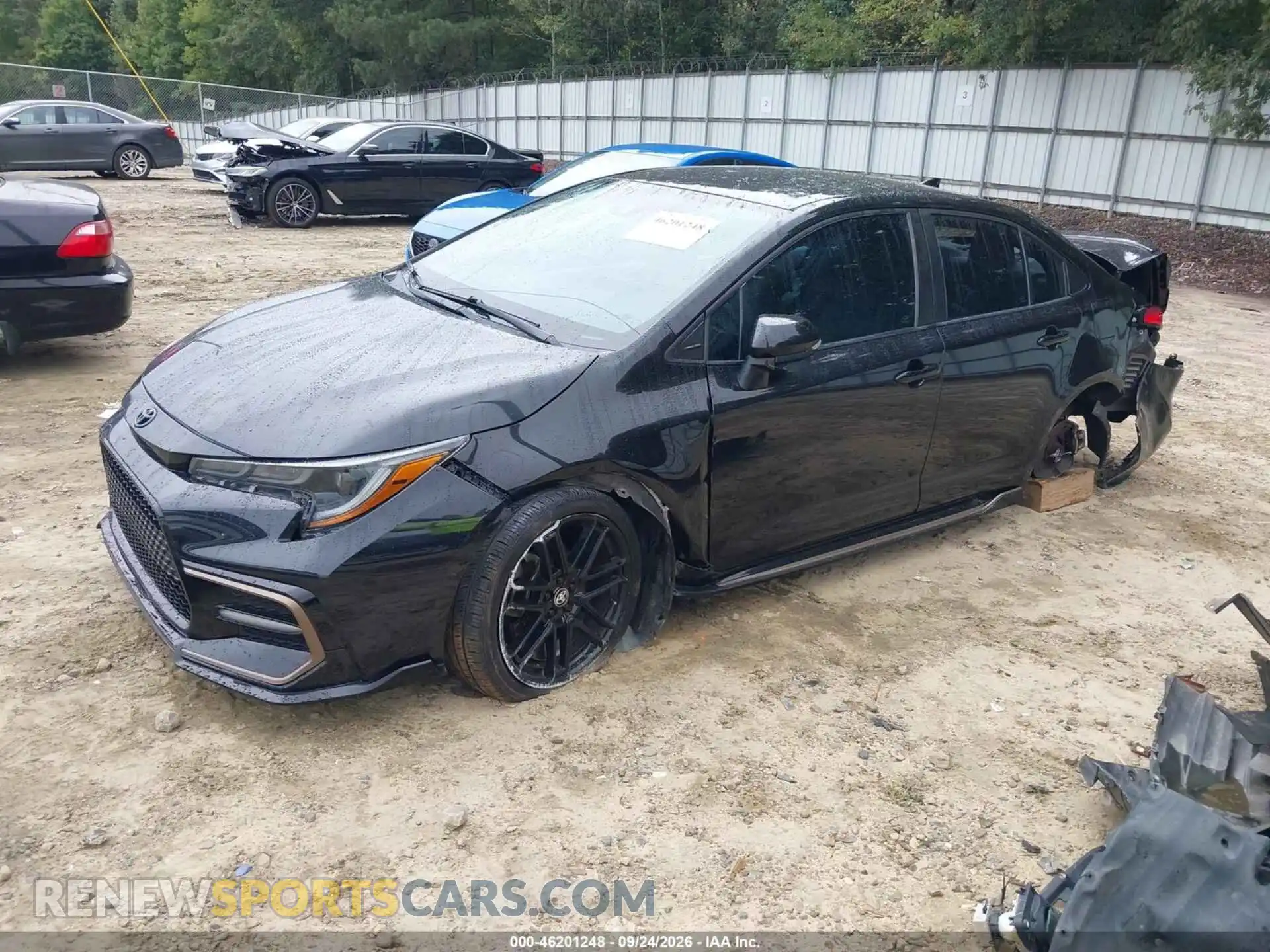2 Photograph of a damaged car 5YFS4MCE1MP082926 TOYOTA COROLLA 2021