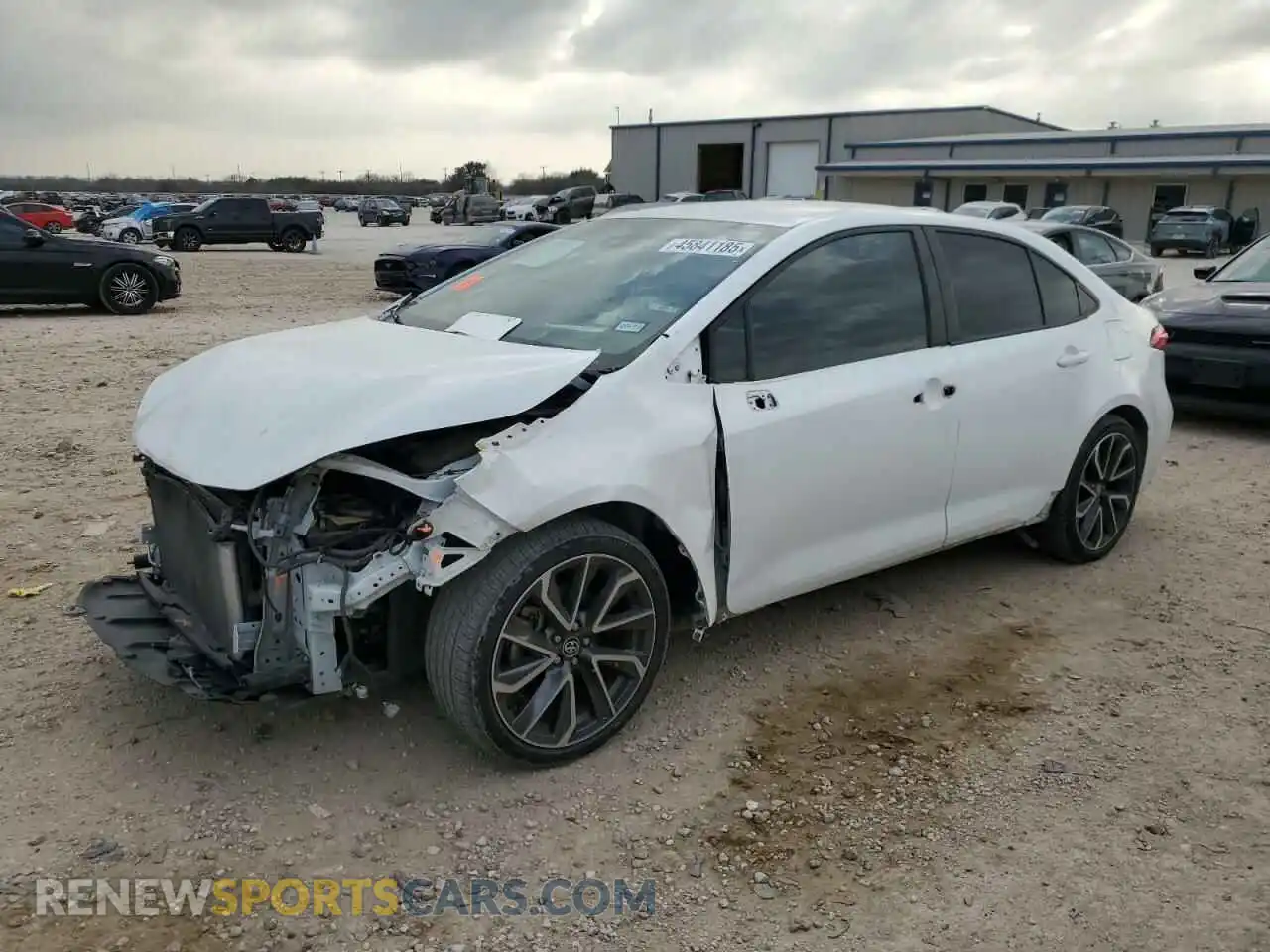 1 Photograph of a damaged car 5YFS4MCE1MP084112 TOYOTA COROLLA 2021