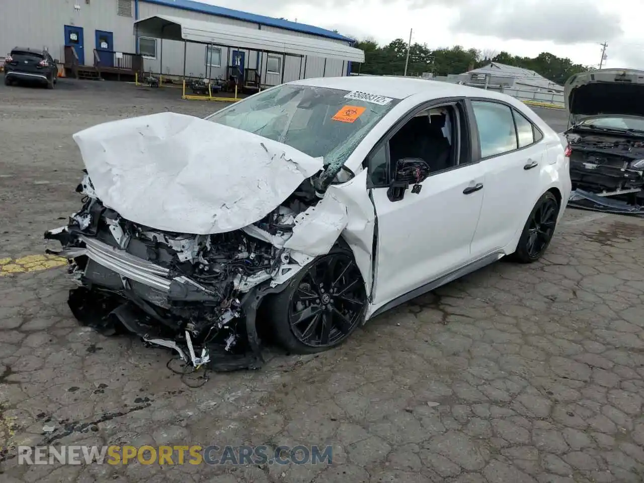 2 Photograph of a damaged car 5YFS4MCE1MP089021 TOYOTA COROLLA 2021