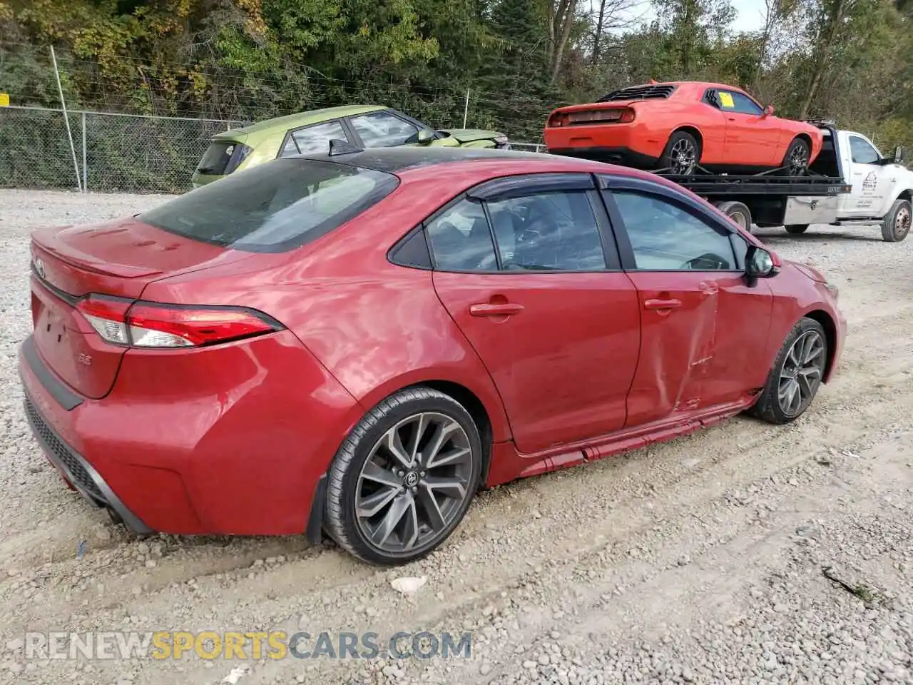 3 Photograph of a damaged car 5YFS4MCE1MP090248 TOYOTA COROLLA 2021