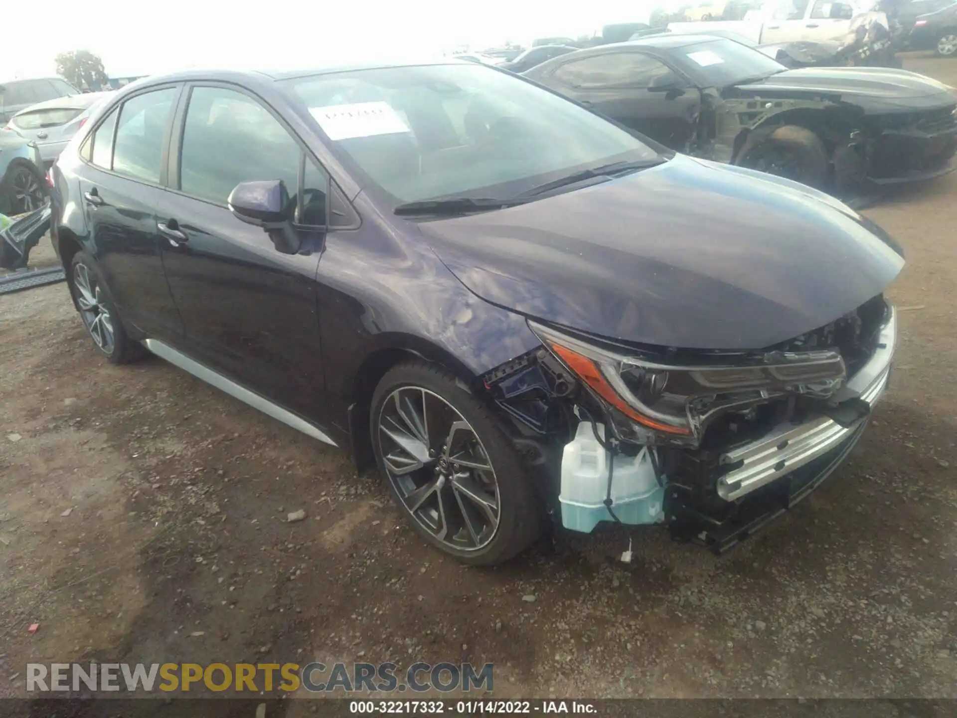 1 fotografías del automóvil dañado 5YFS4MCE1MP097183 TOYOTA COROLLA 2021