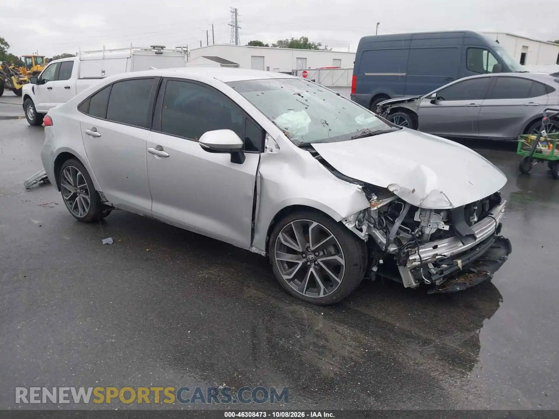 1 fotografías del automóvil dañado 5YFS4MCE2MP058392 TOYOTA COROLLA 2021