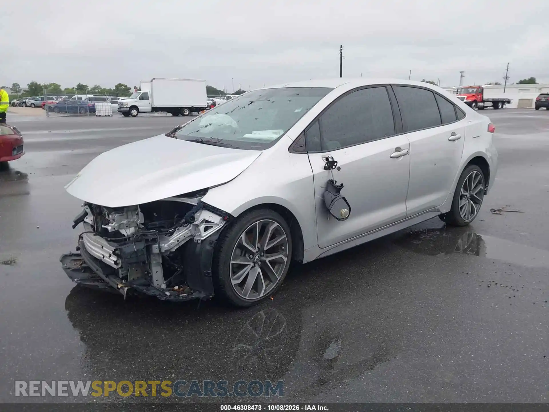 2 fotografías del automóvil dañado 5YFS4MCE2MP058392 TOYOTA COROLLA 2021