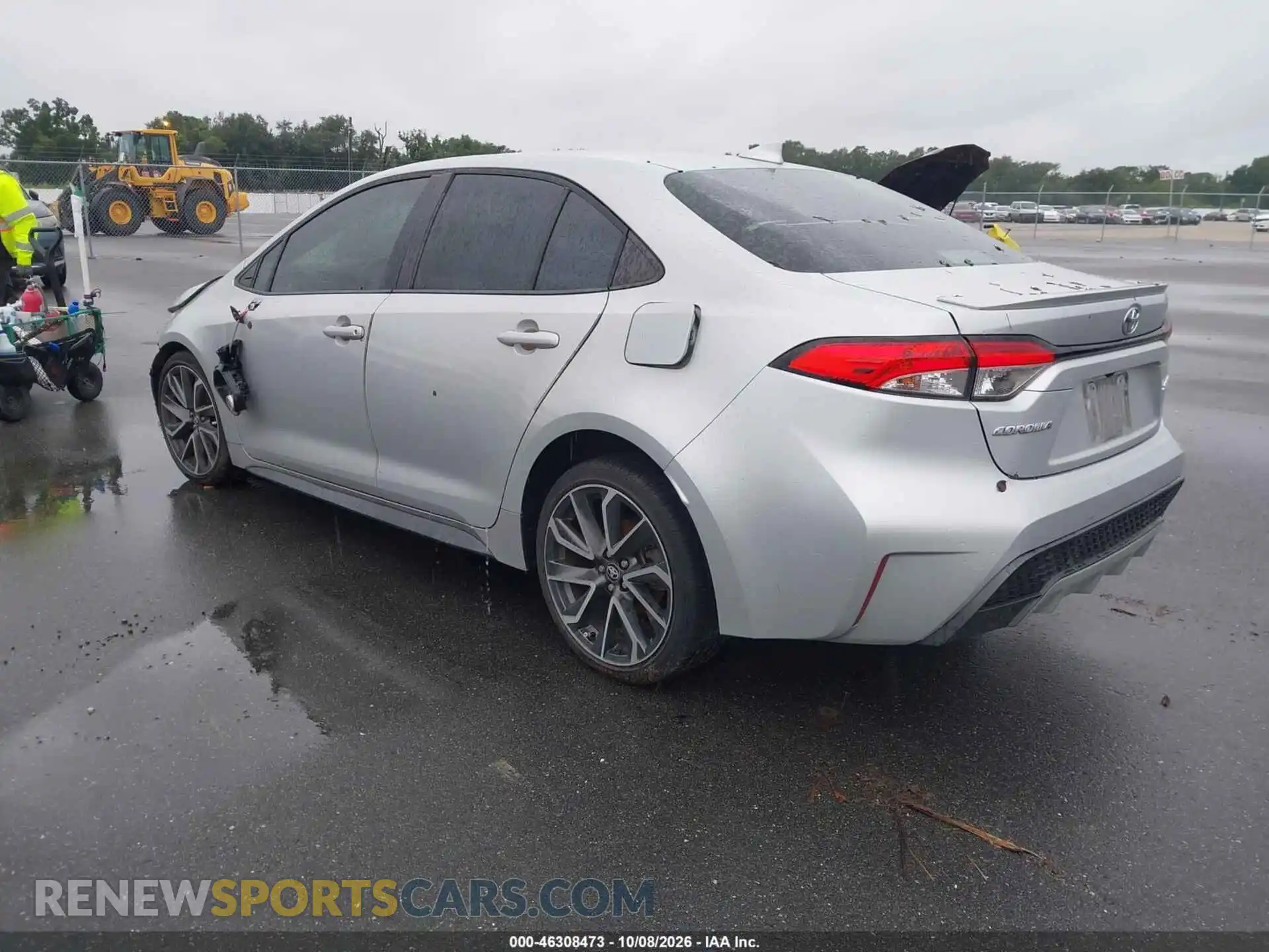 3 fotografías del automóvil dañado 5YFS4MCE2MP058392 TOYOTA COROLLA 2021