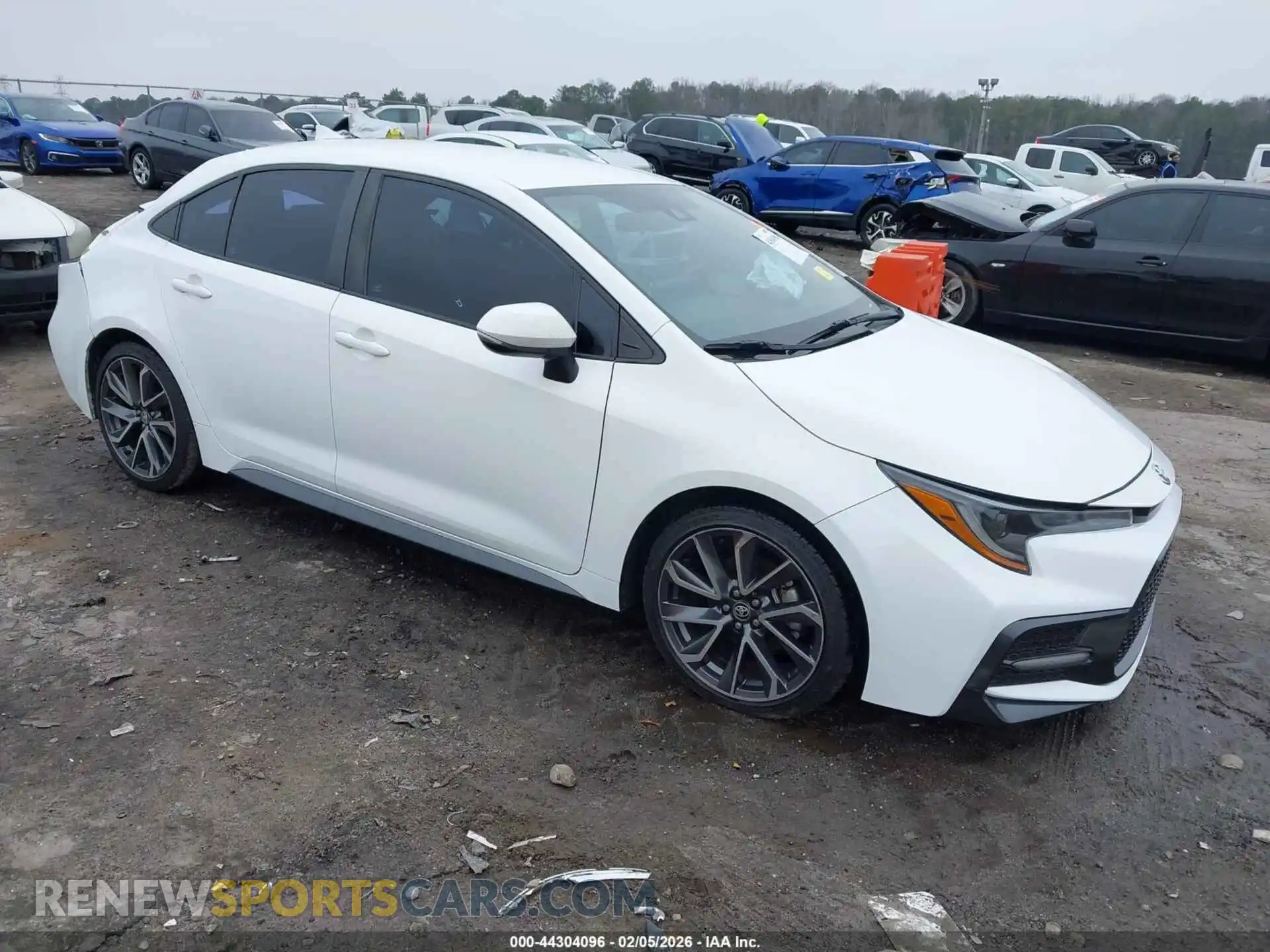 1 Photograph of a damaged car 5YFS4MCE2MP060840 TOYOTA COROLLA 2021