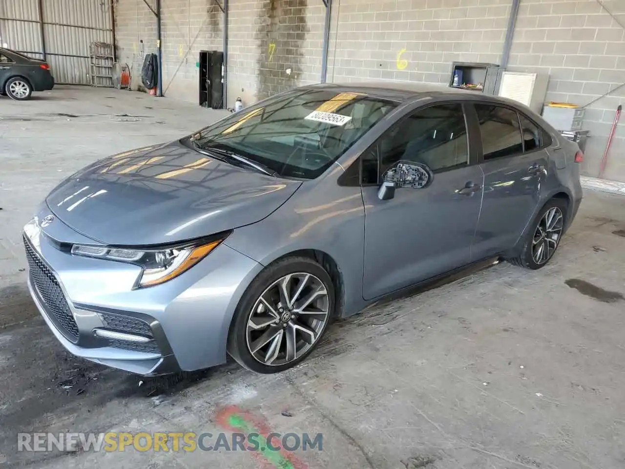 1 Photograph of a damaged car 5YFS4MCE2MP062412 TOYOTA COROLLA 2021
