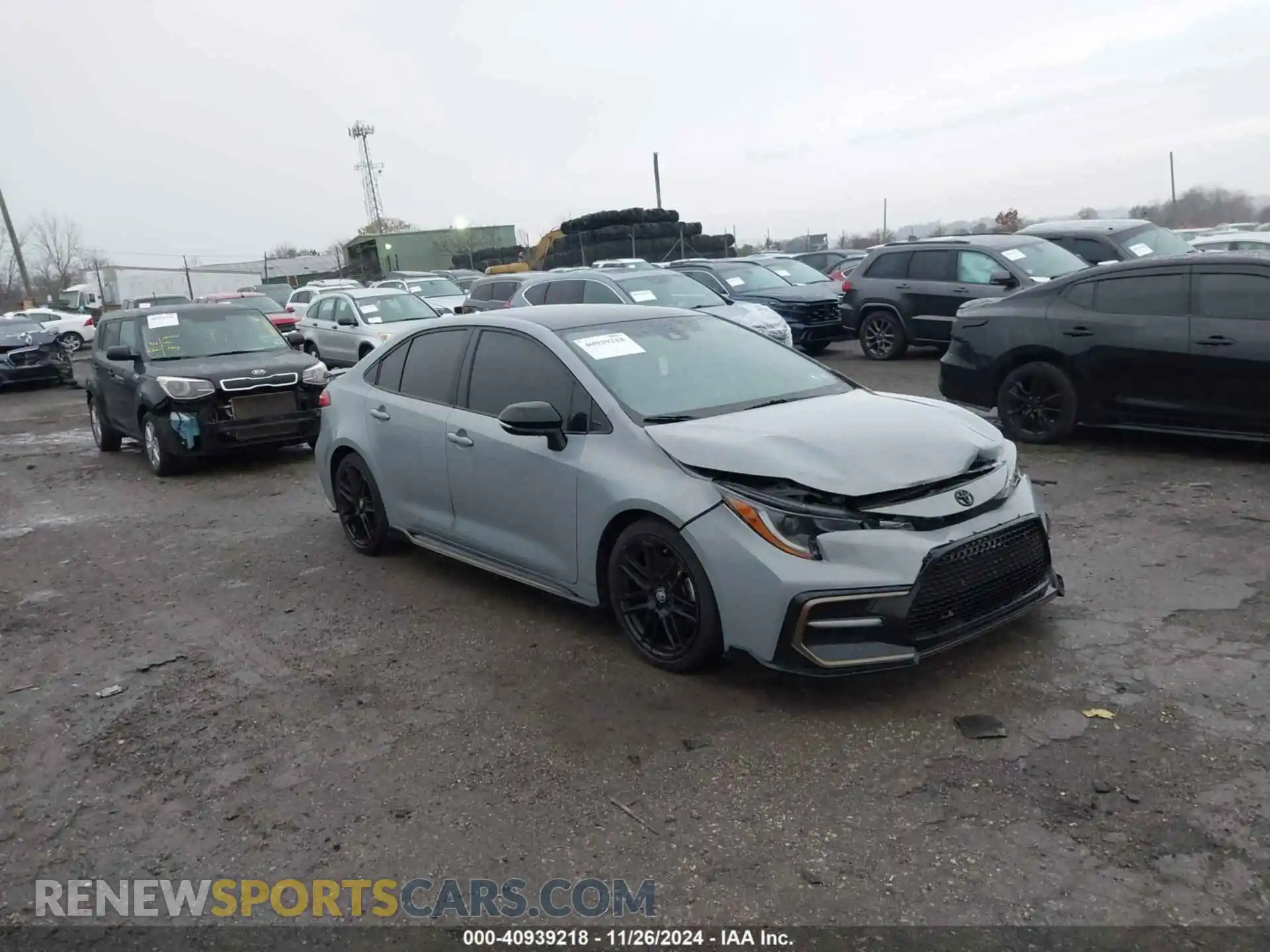 1 Photograph of a damaged car 5YFS4MCE2MP066993 TOYOTA COROLLA 2021
