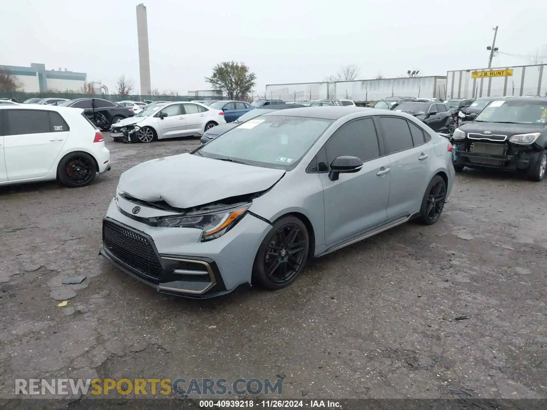 2 Photograph of a damaged car 5YFS4MCE2MP066993 TOYOTA COROLLA 2021