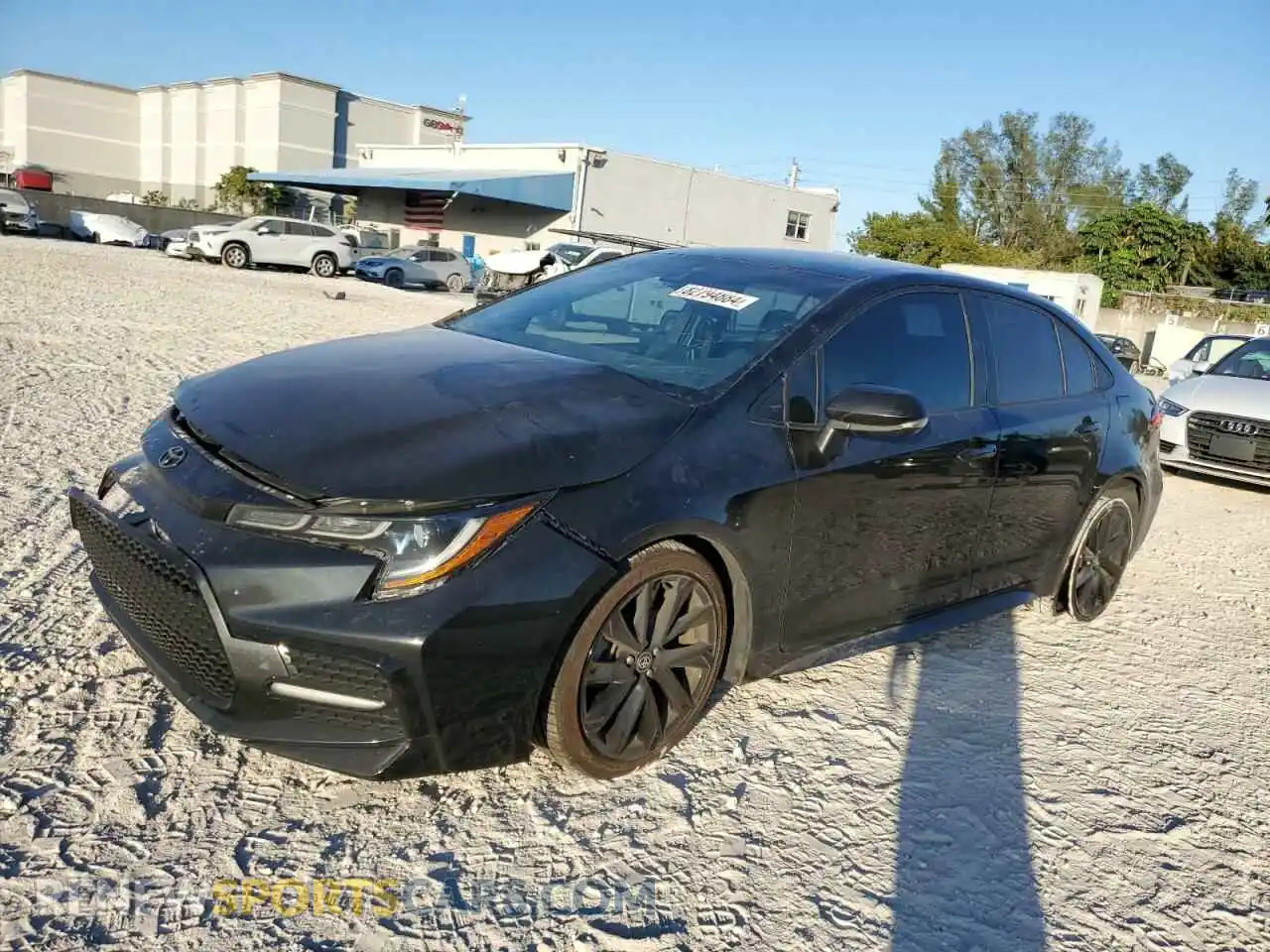 1 Photograph of a damaged car 5YFS4MCE2MP070445 TOYOTA COROLLA 2021