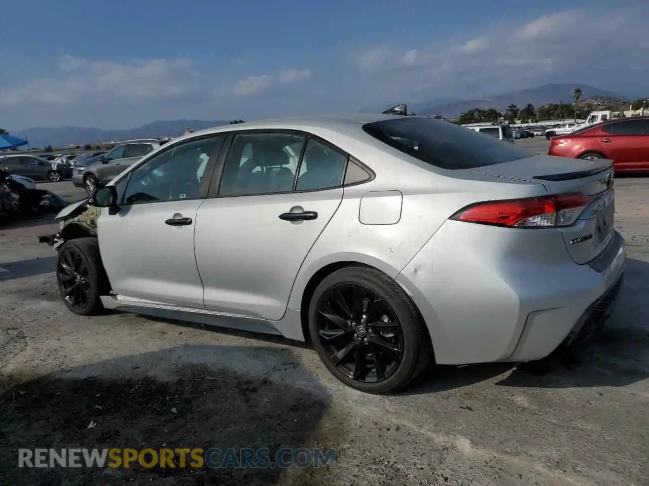 2 Photograph of a damaged car 5YFS4MCE2MP074396 TOYOTA COROLLA 2021