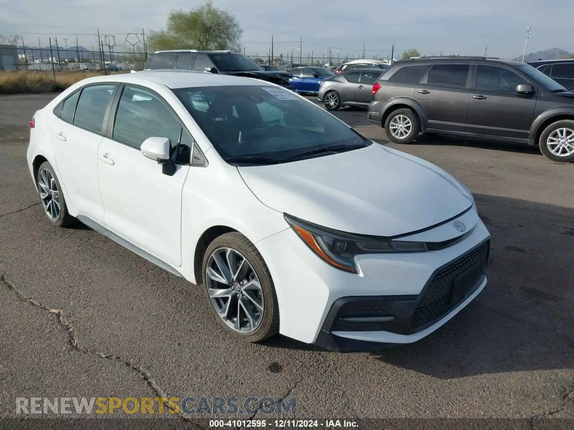 1 Photograph of a damaged car 5YFS4MCE2MP075015 TOYOTA COROLLA 2021