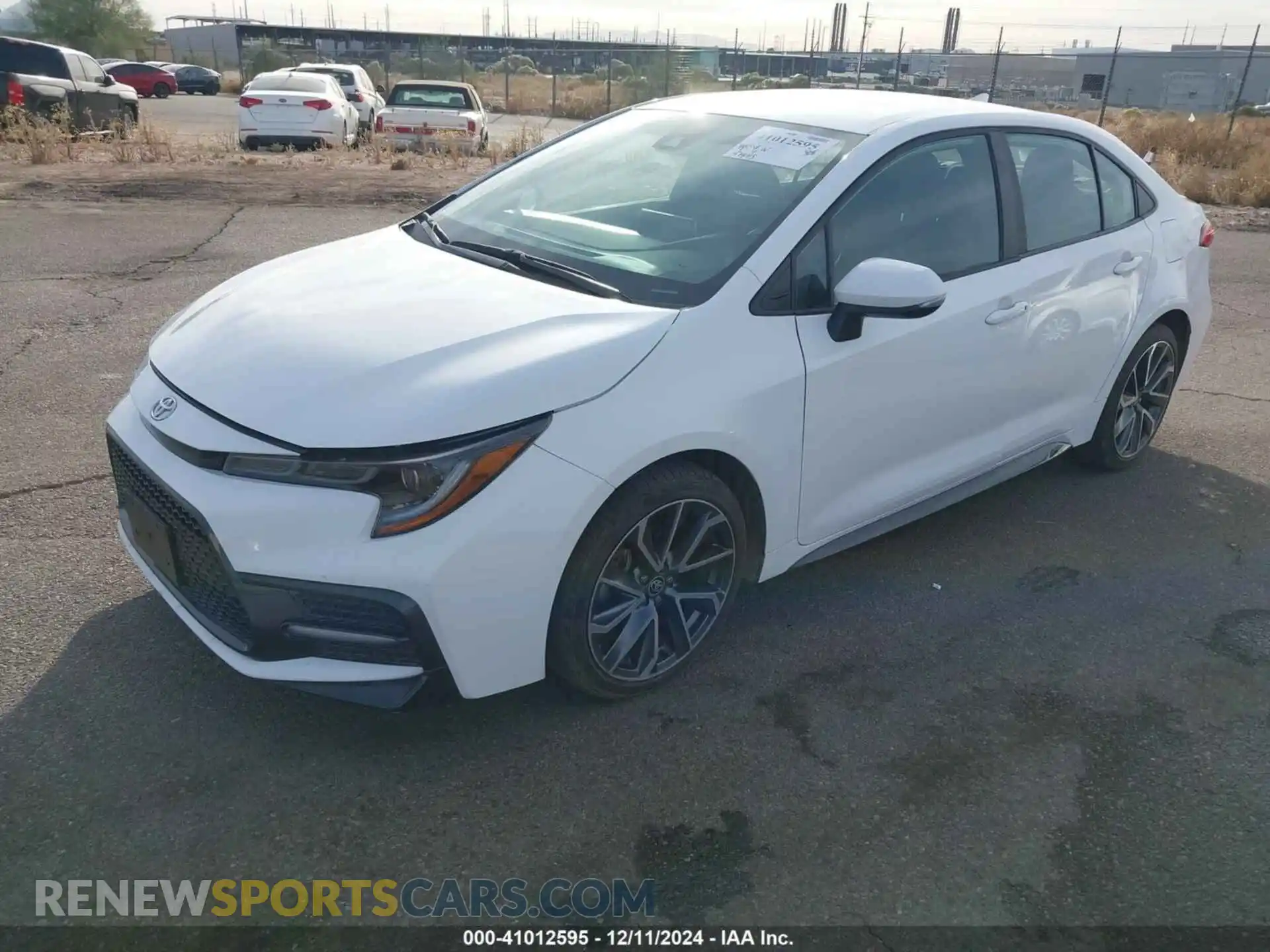 2 Photograph of a damaged car 5YFS4MCE2MP075015 TOYOTA COROLLA 2021