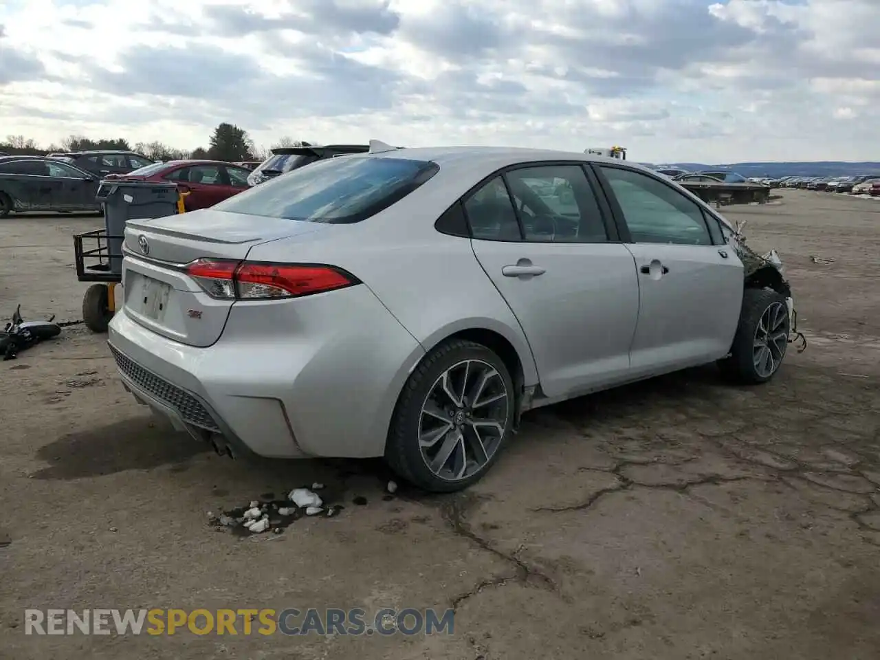 3 Photograph of a damaged car 5YFS4MCE2MP080179 TOYOTA COROLLA 2021
