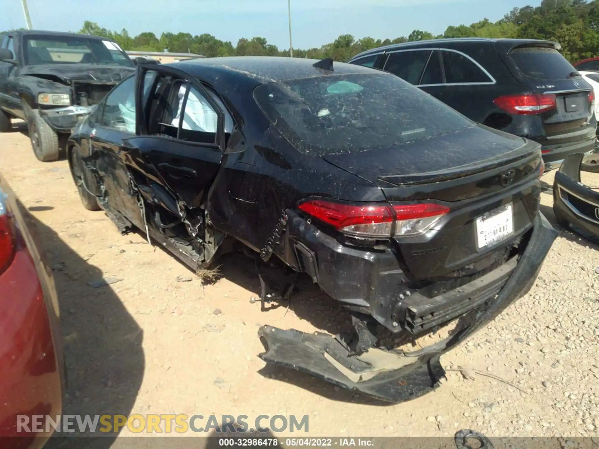 3 Photograph of a damaged car 5YFS4MCE2MP082756 TOYOTA COROLLA 2021