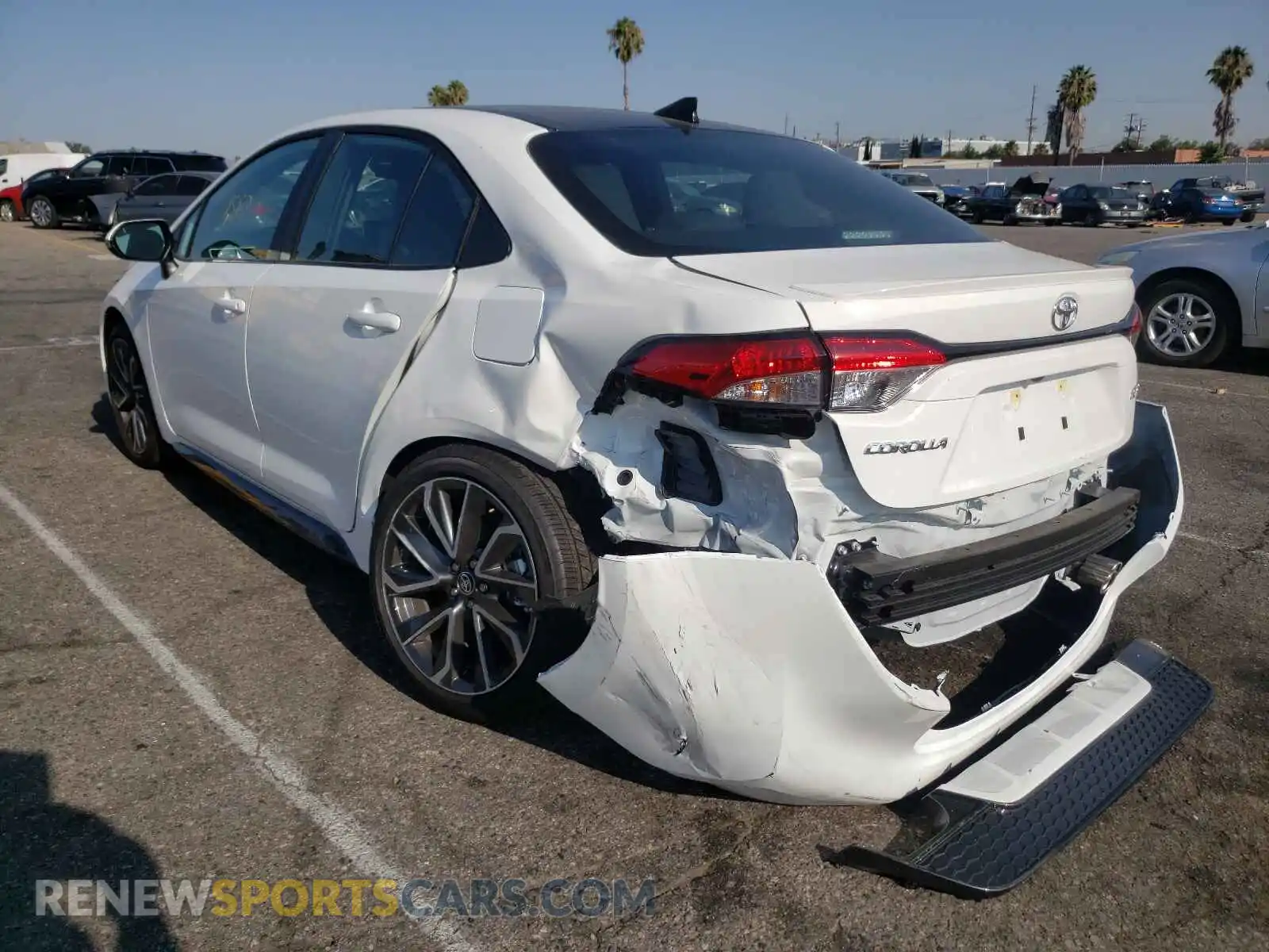 3 Photograph of a damaged car 5YFS4MCE2MP086659 TOYOTA COROLLA 2021
