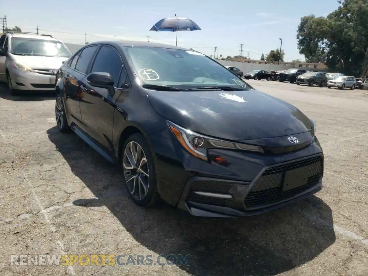 1 Photograph of a damaged car 5YFS4MCE2MP094079 TOYOTA COROLLA 2021