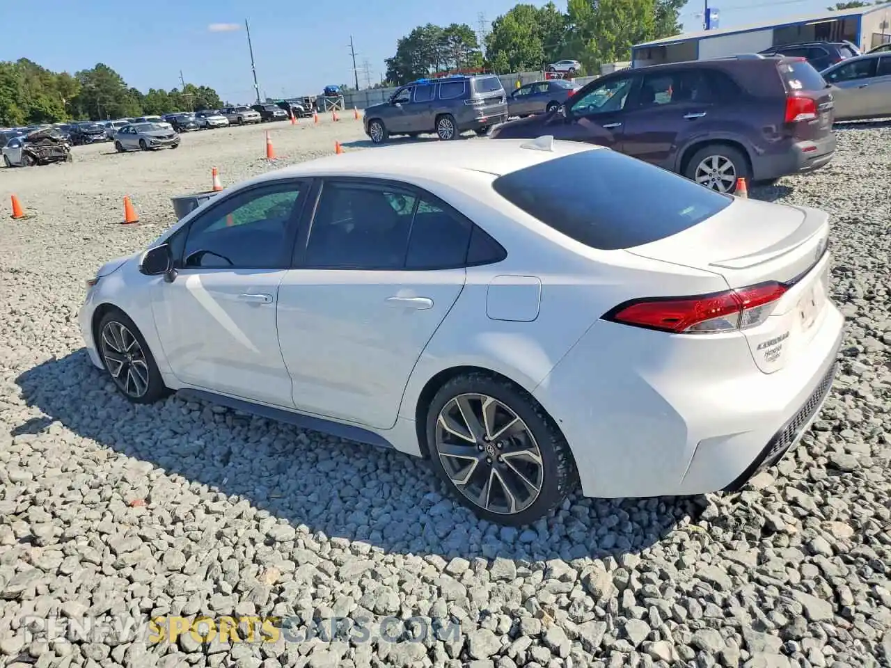 2 Photograph of a damaged car 5YFS4MCE3MP060202 TOYOTA COROLLA 2021
