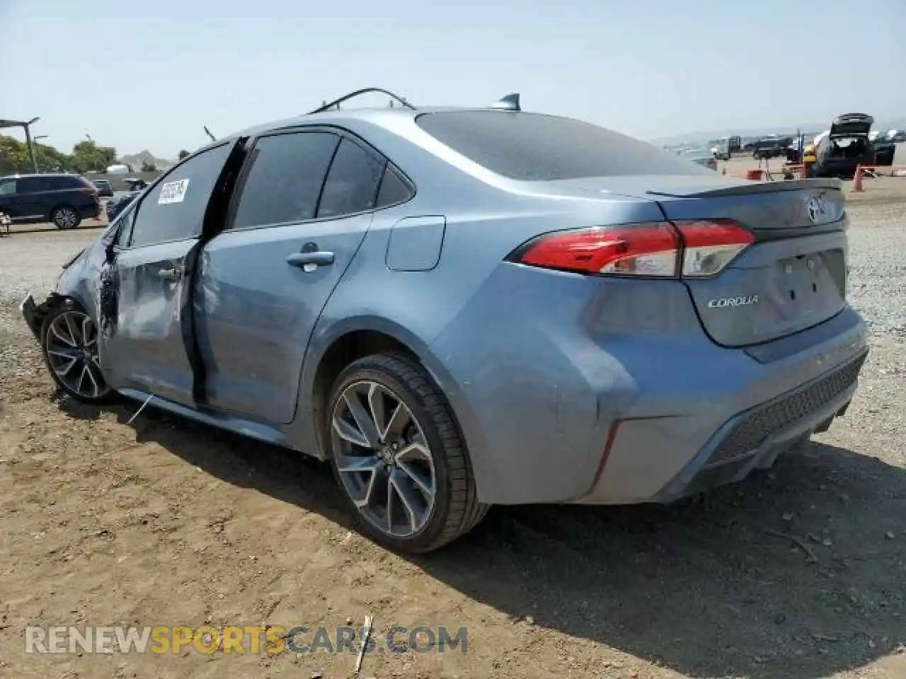 2 Photograph of a damaged car 5YFS4MCE3MP060779 TOYOTA COROLLA 2021