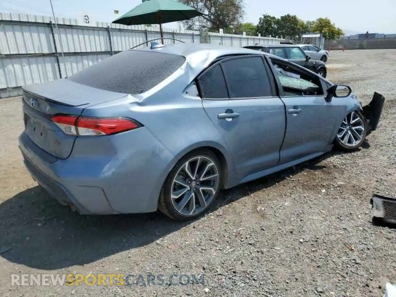 3 Photograph of a damaged car 5YFS4MCE3MP060779 TOYOTA COROLLA 2021