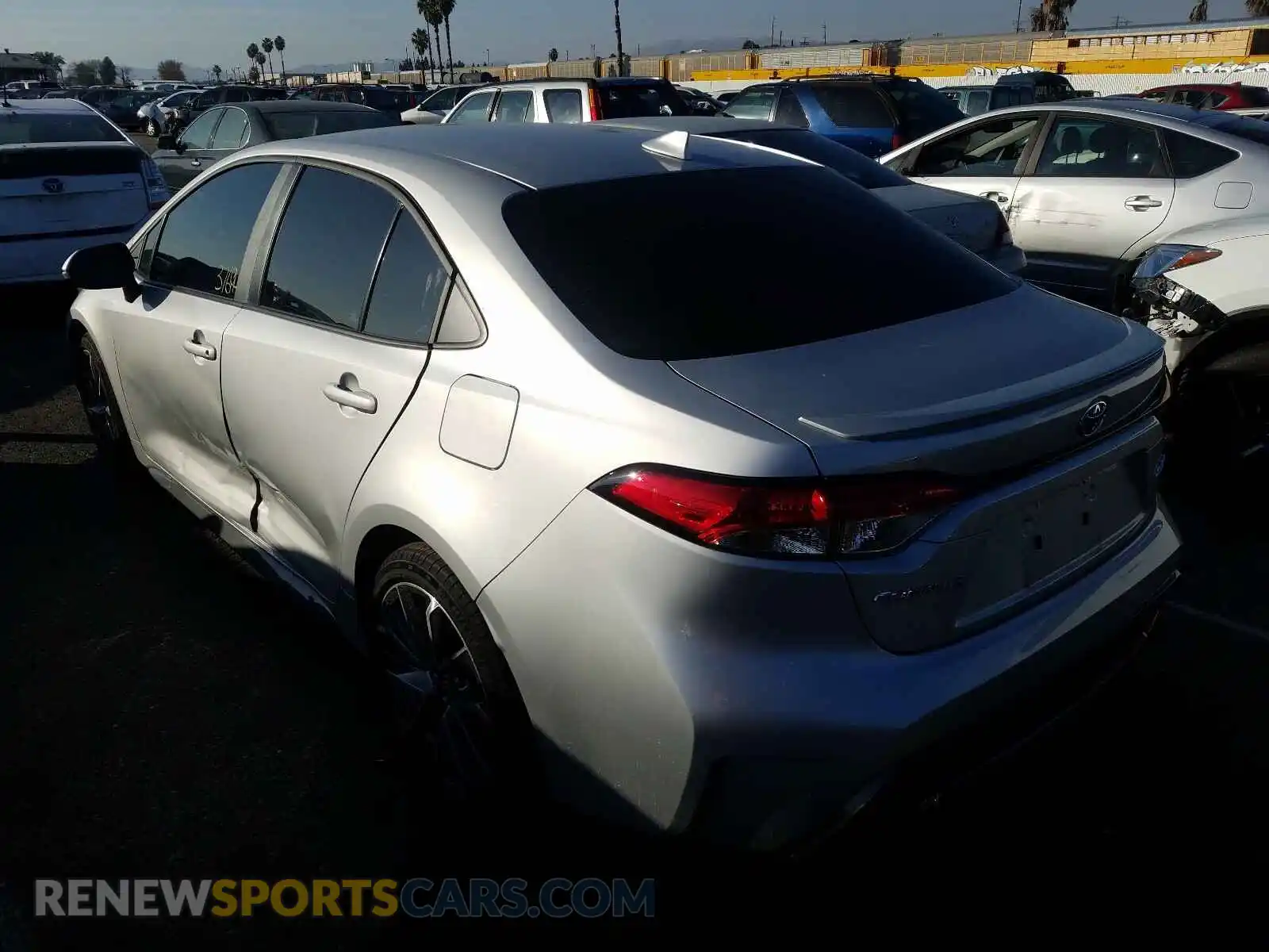 3 Photograph of a damaged car 5YFS4MCE3MP064721 TOYOTA COROLLA 2021