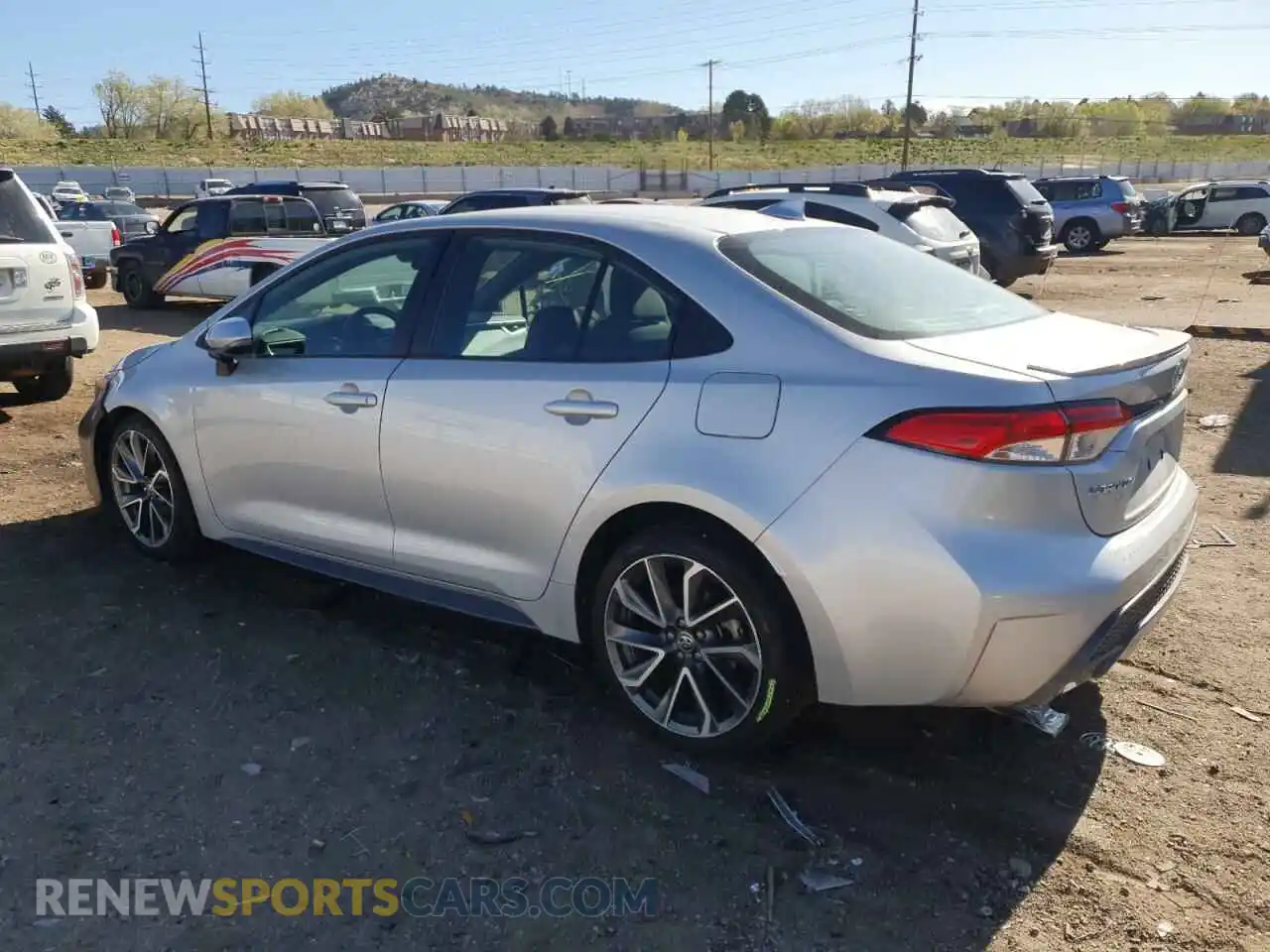 2 Photograph of a damaged car 5YFS4MCE3MP067702 TOYOTA COROLLA 2021