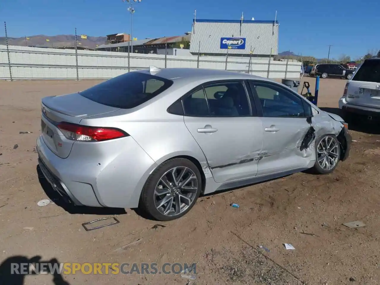 3 Photograph of a damaged car 5YFS4MCE3MP067702 TOYOTA COROLLA 2021