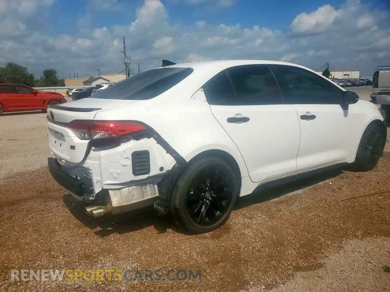 3 Photograph of a damaged car 5YFS4MCE3MP072558 TOYOTA COROLLA 2021