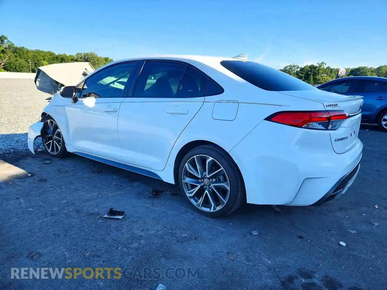 2 Photograph of a damaged car 5YFS4MCE3MP076058 TOYOTA COROLLA 2021