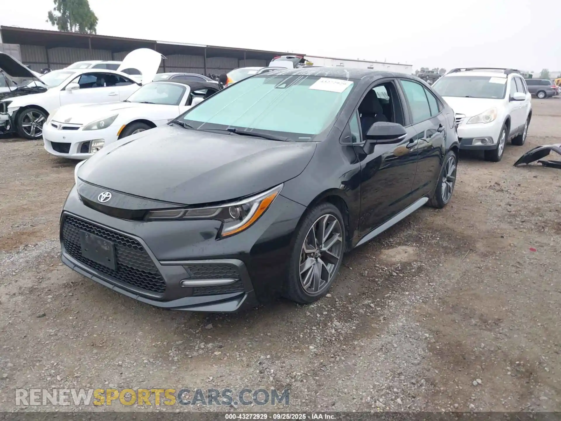 2 Photograph of a damaged car 5YFS4MCE3MP078120 TOYOTA COROLLA 2021
