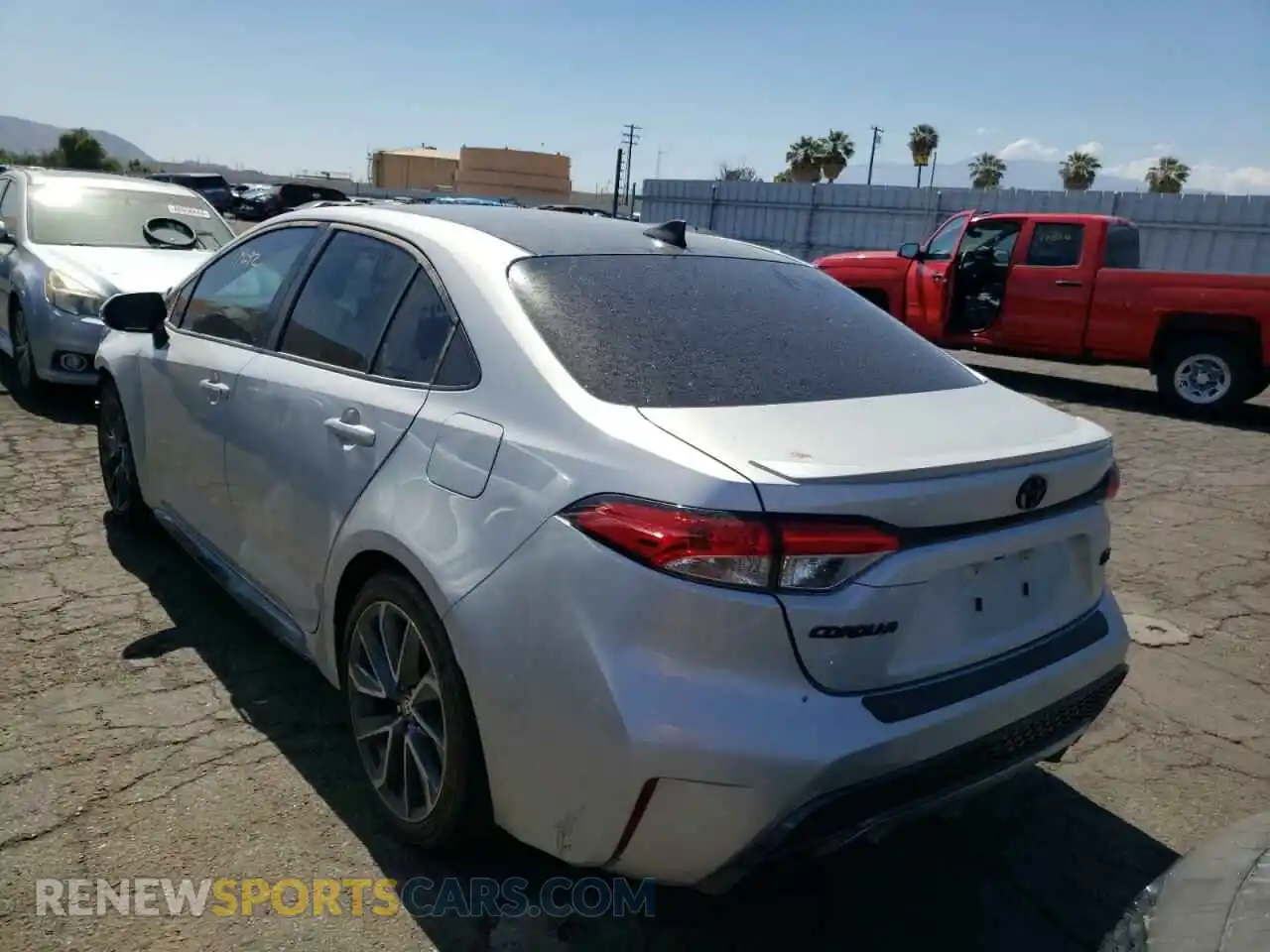 3 Photograph of a damaged car 5YFS4MCE3MP079977 TOYOTA COROLLA 2021