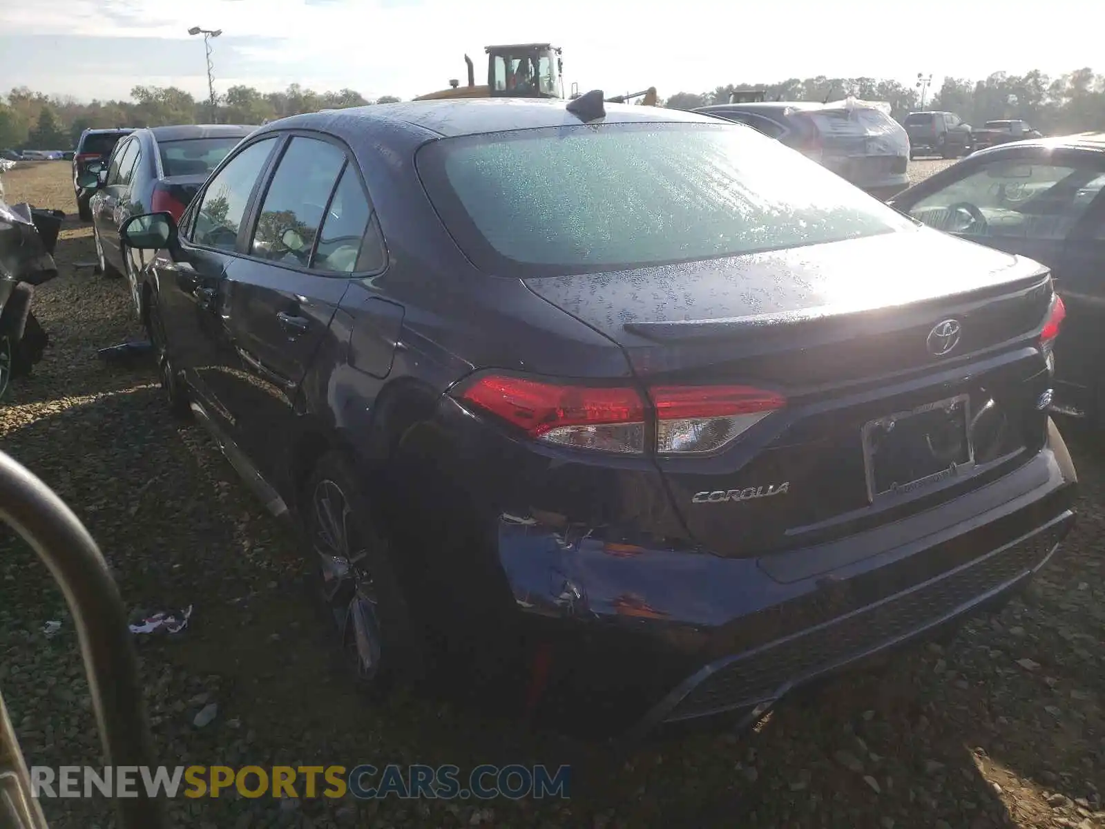 3 Photograph of a damaged car 5YFS4MCE3MP082023 TOYOTA COROLLA 2021